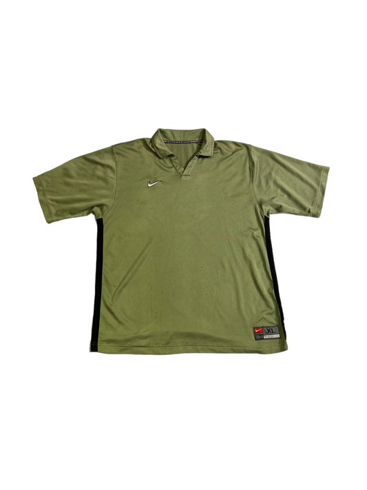 Nike green polo