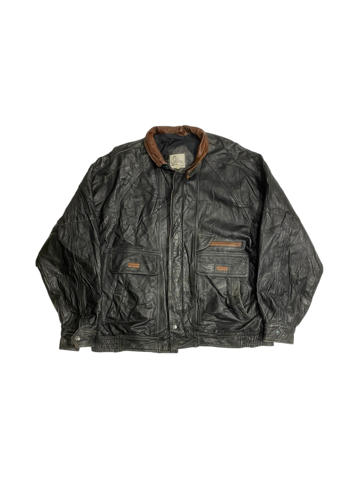 Skins vintage leather jacket