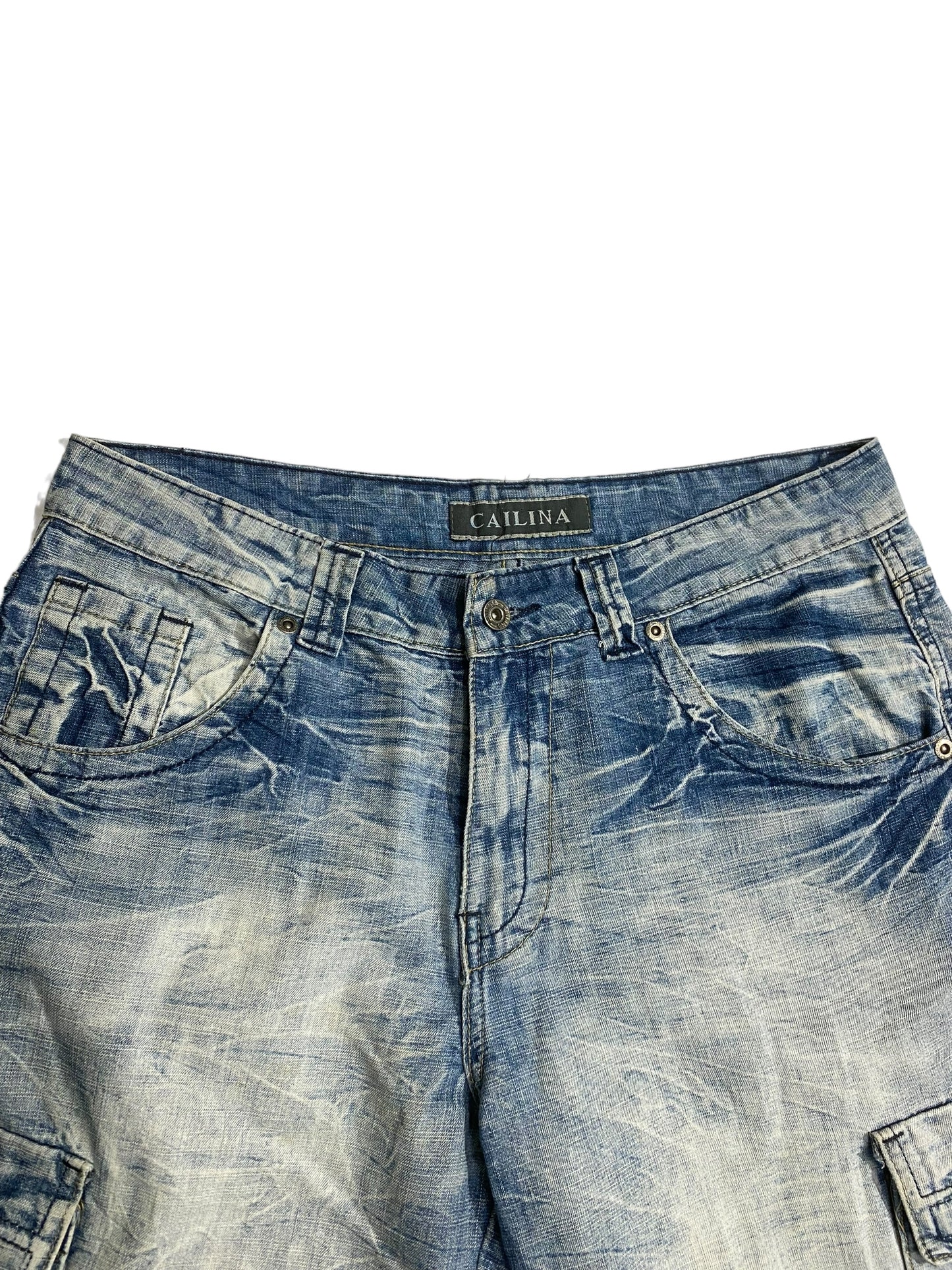 Cailing multipocket jorts