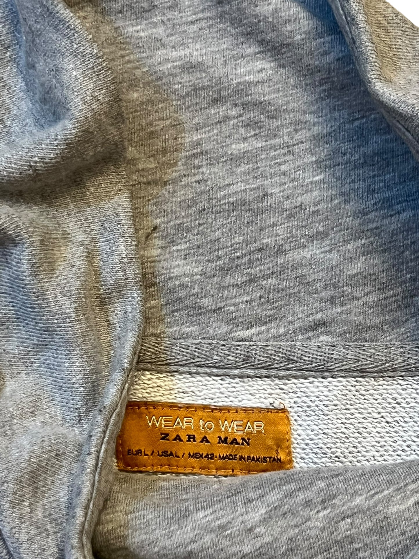 Zara Men grey sweatshirt