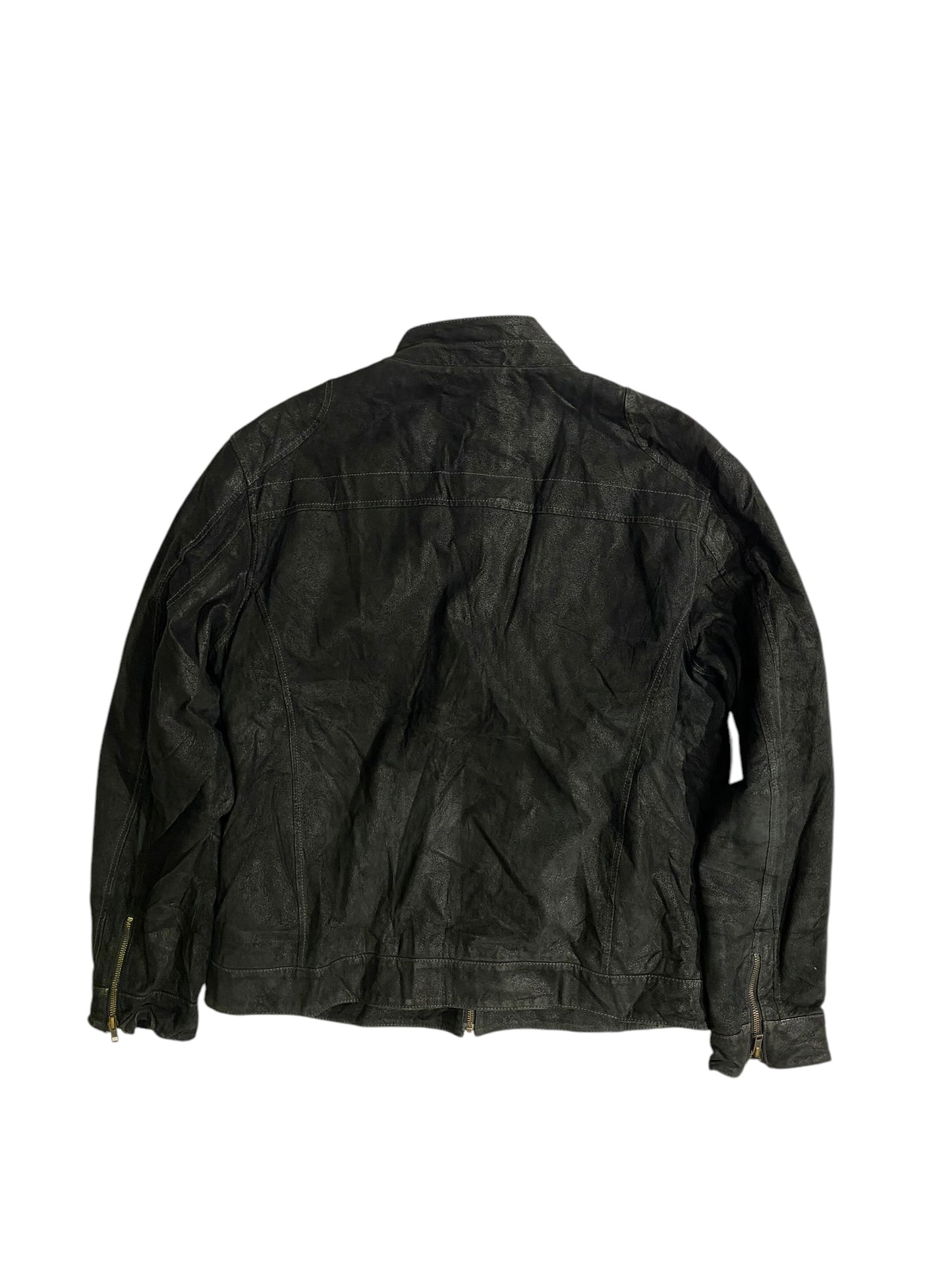 Heavy vntg leather jacket