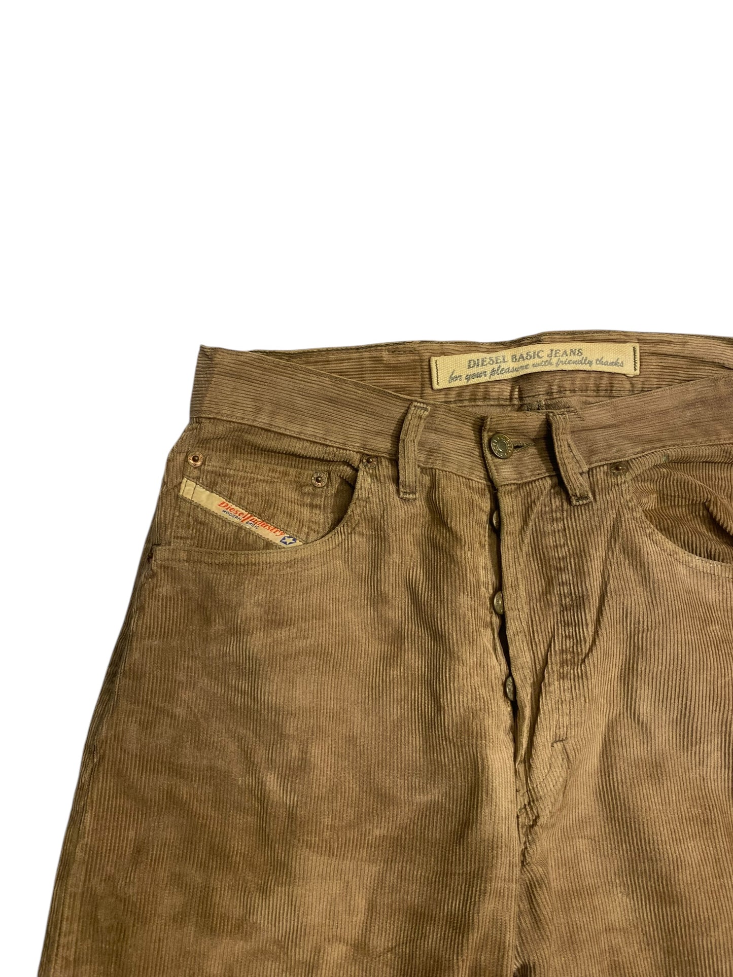 Diesel industry corduroy pants