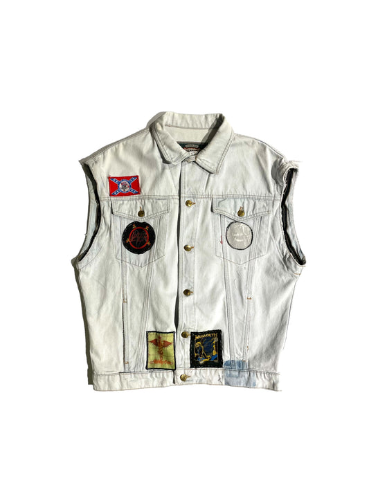 Quarry x Megadeth patched vest