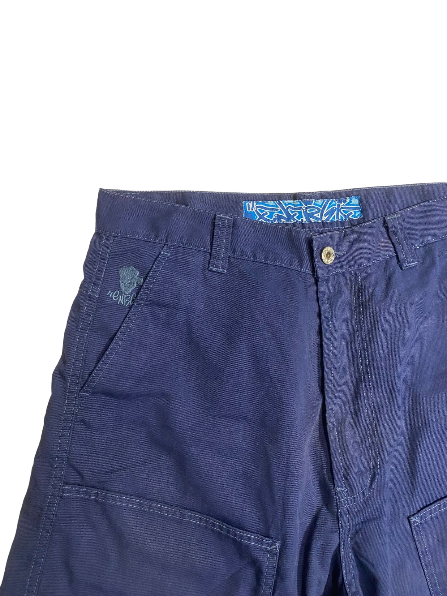 Energie embroidered y2k jorts