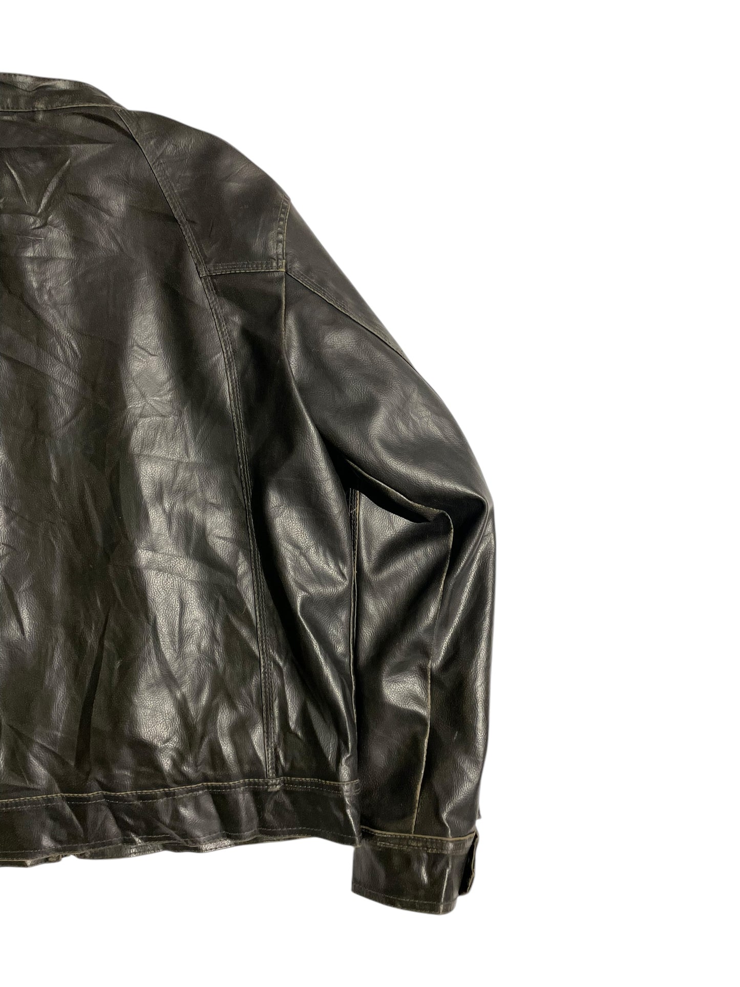 Rivers vntg leather jacket