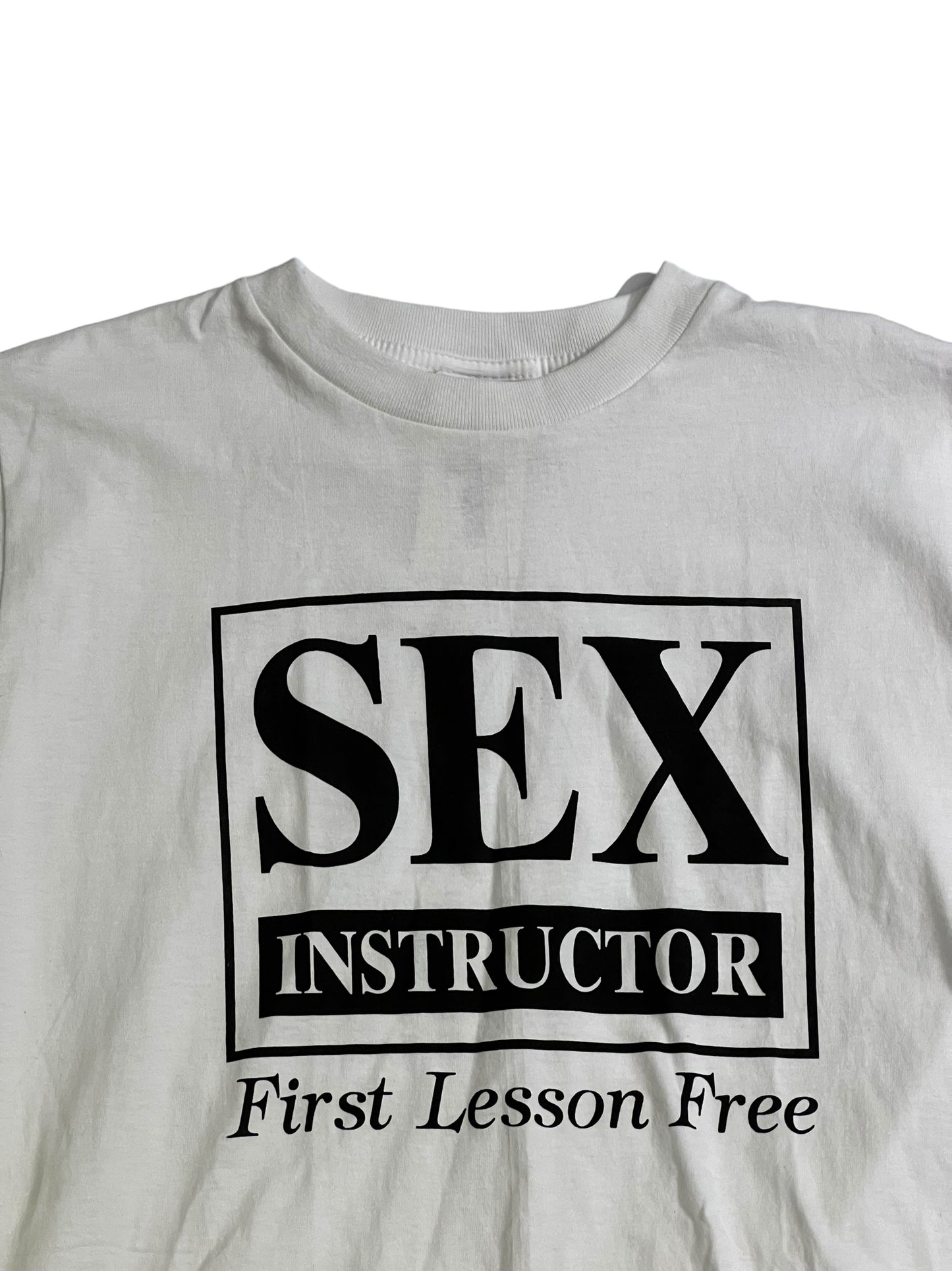 Graphic instructor tee