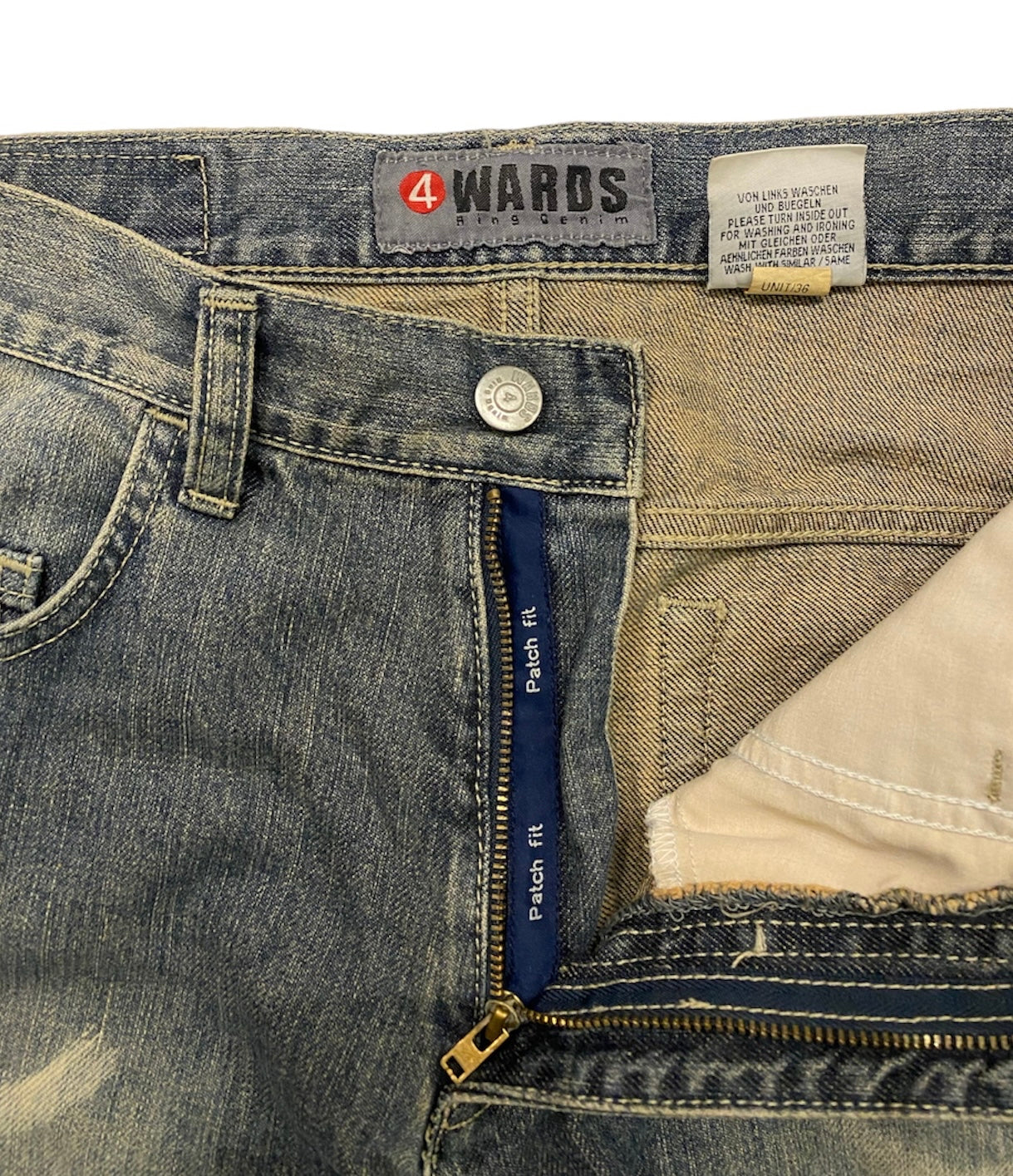 4WARDS ring denim jeans