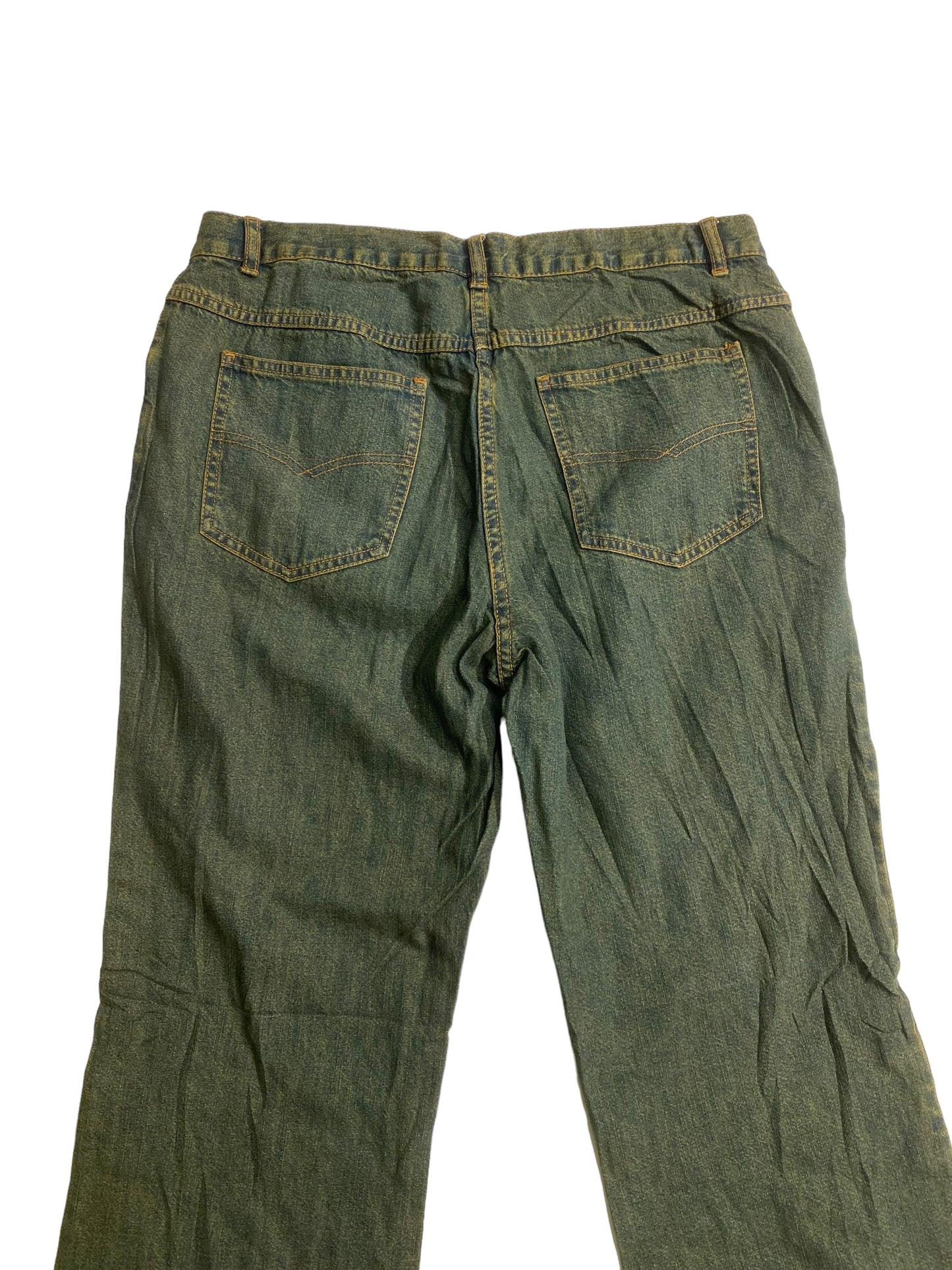 John banner washed denim jeans