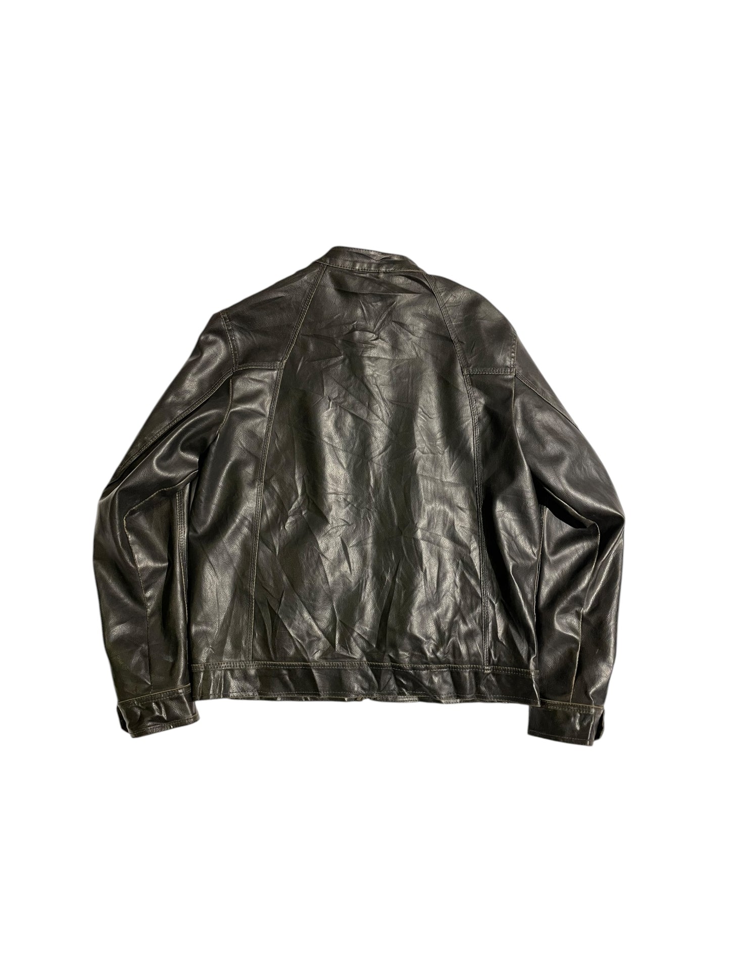 Rivers vntg leather jacket