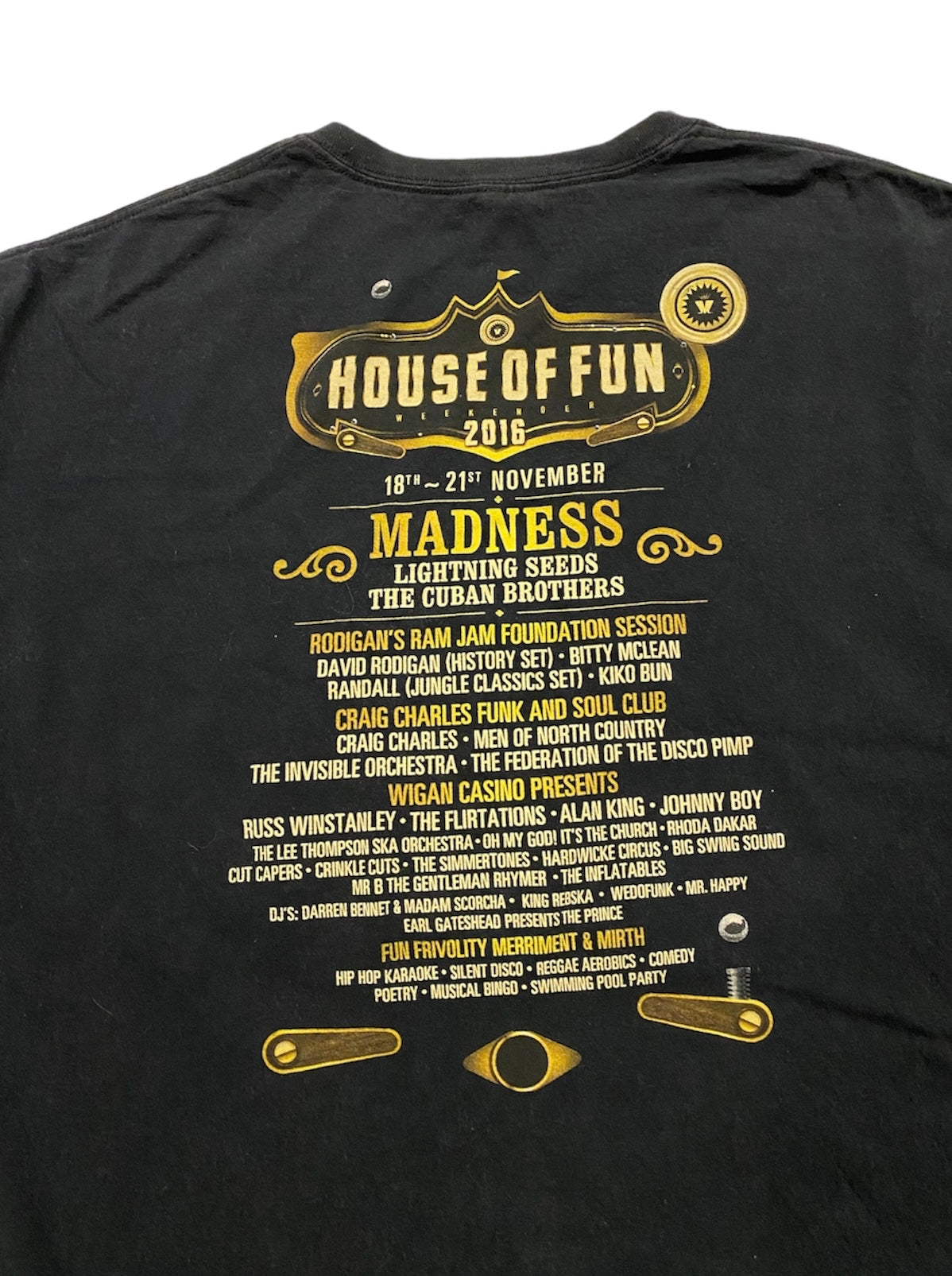 House of fun vintage washes tee