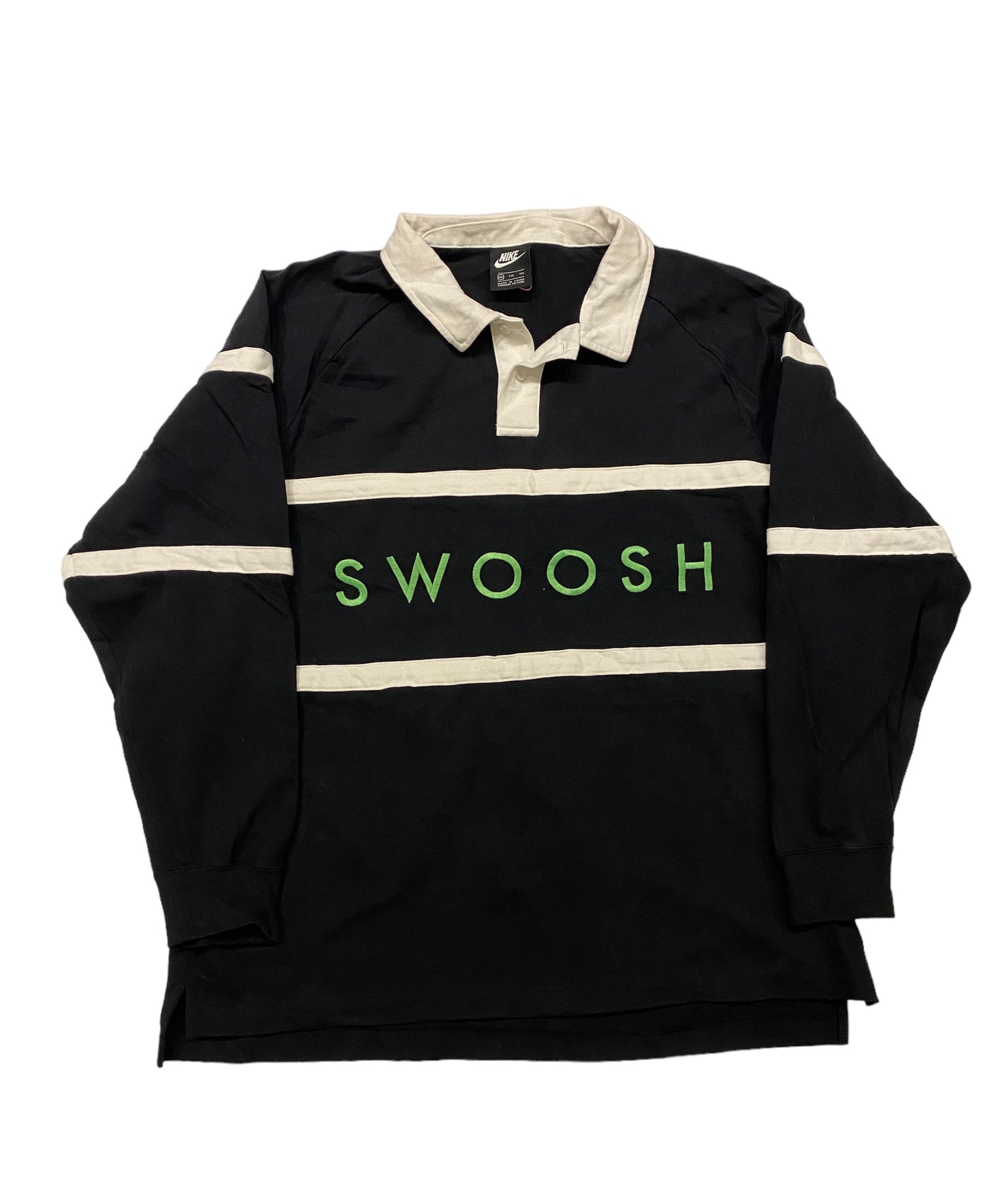 Nike swoosh polo long sleeve