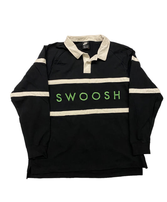 Nike swoosh polo long sleeve