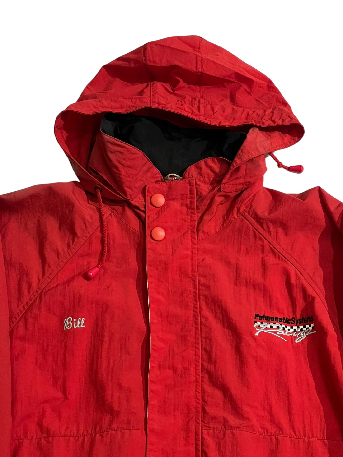 Pulmonetic racing windbreaker