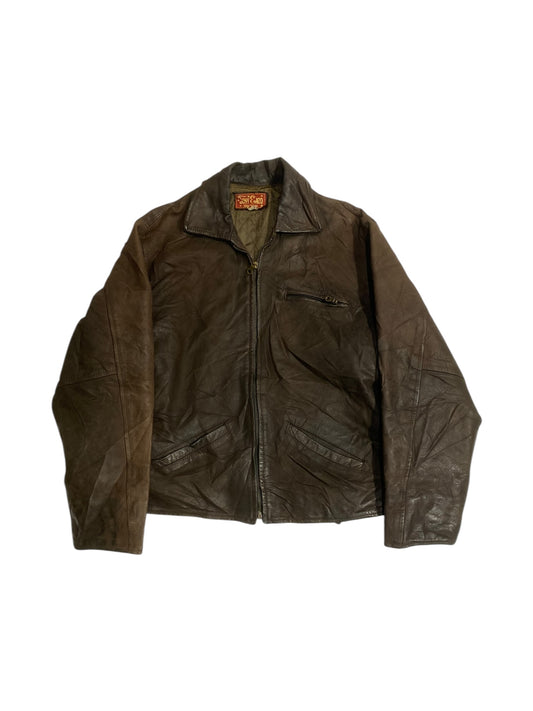 Jony enzo heavy leather jacket