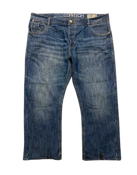 Crosshatch hornet vintage jeans with adjustable waist