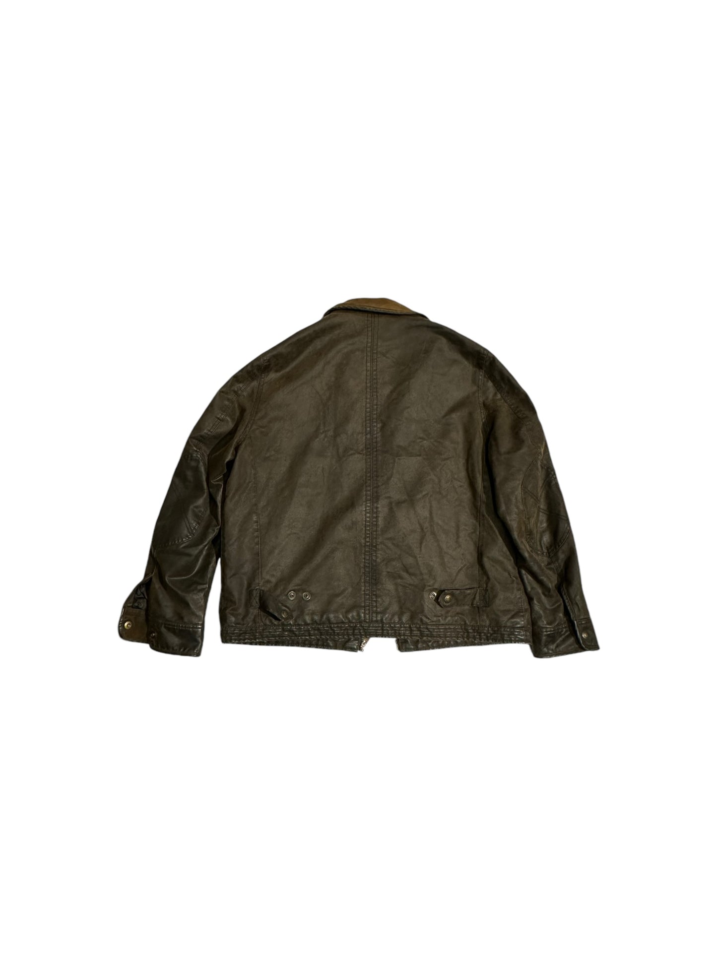 North coast brown leather jacket