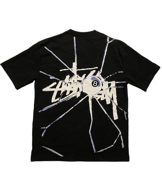 Stüssy shattered 8ball graphic tee