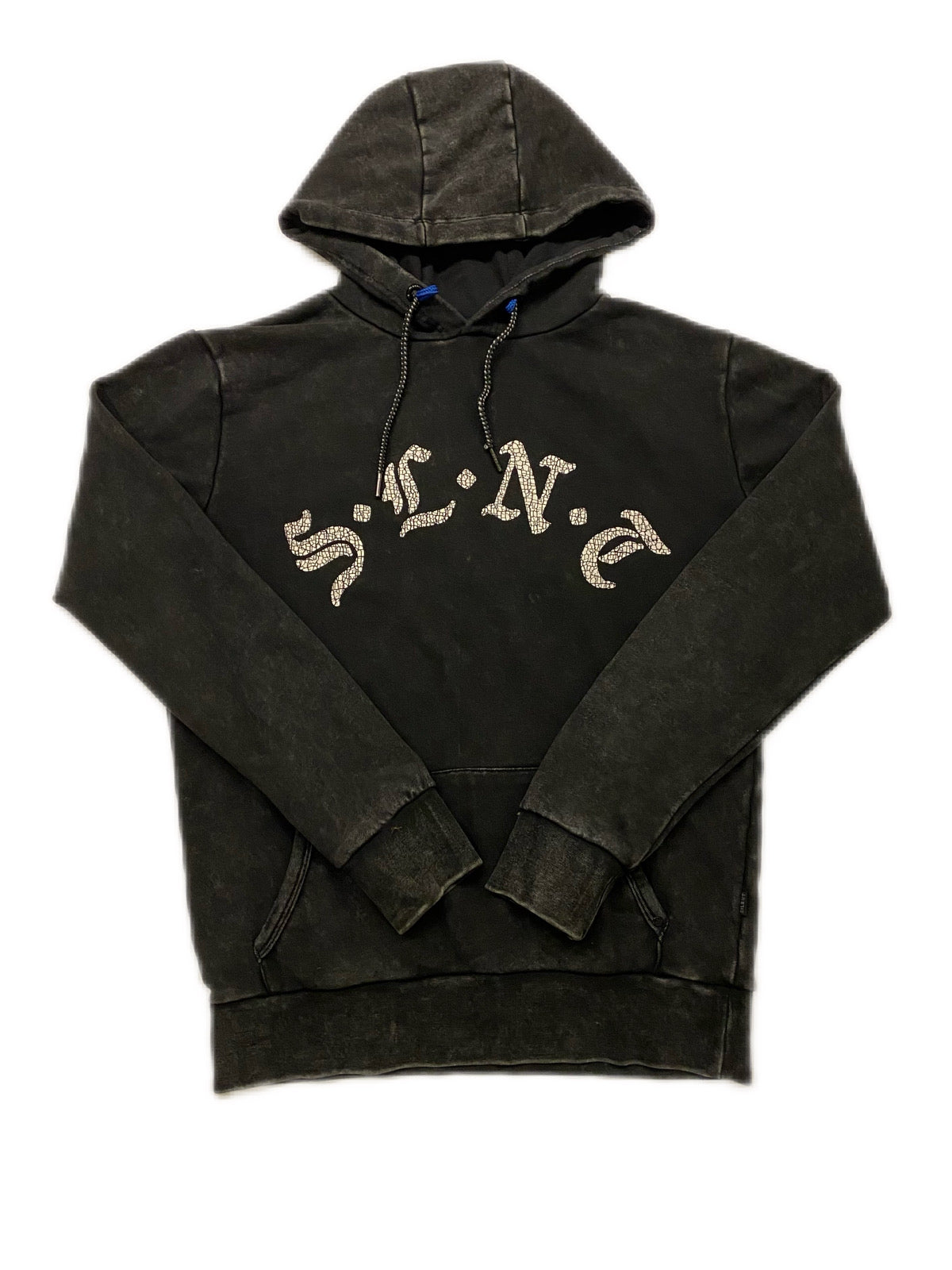 Silent theory acid washed hoodie