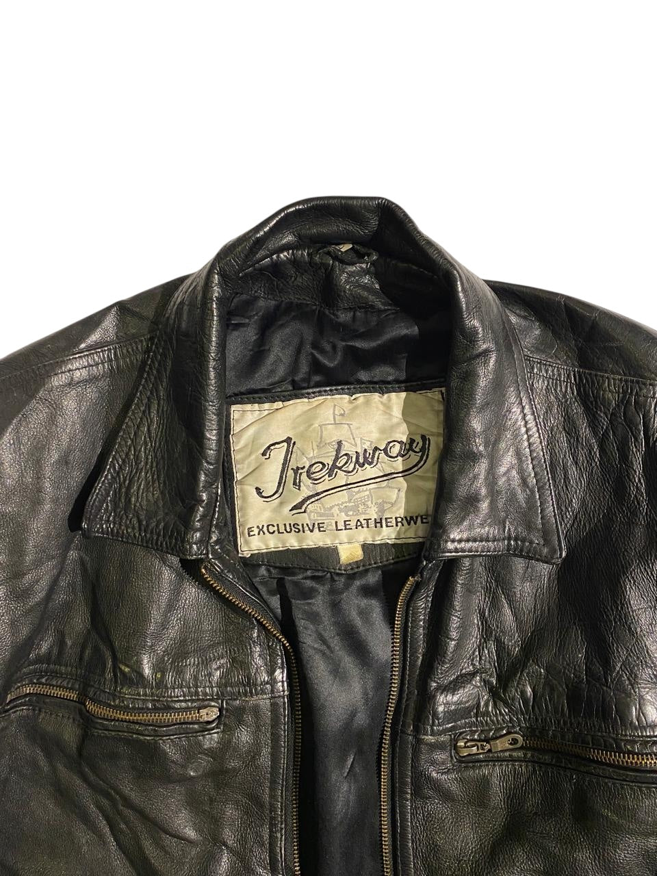 Jrekway heavy leather jacket