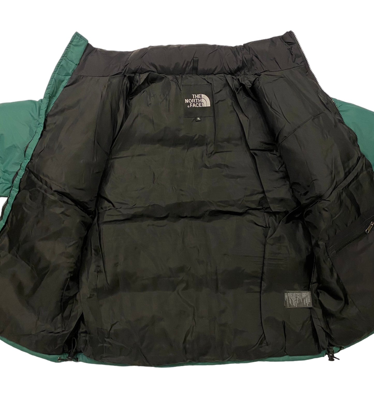 The north face 1996 green nuptse jacket