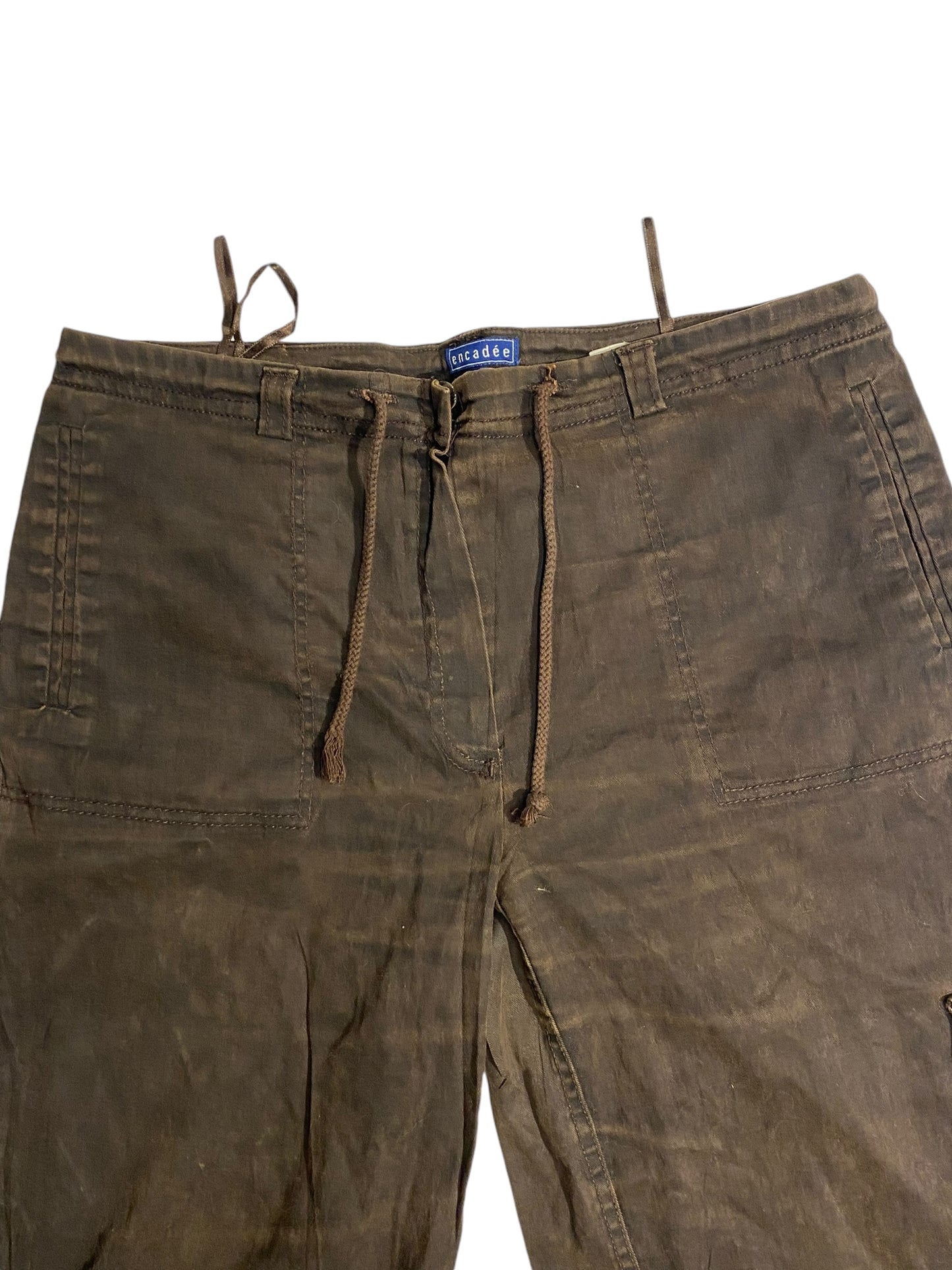 Encadée brown baggy cargos