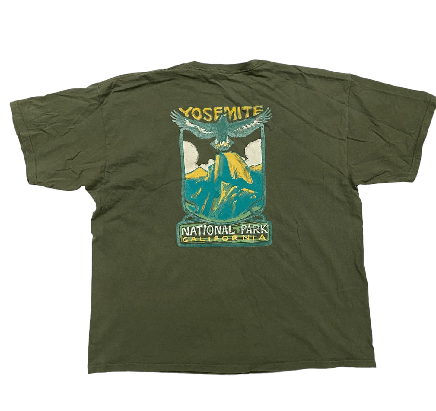 Yosemite California vintage tee