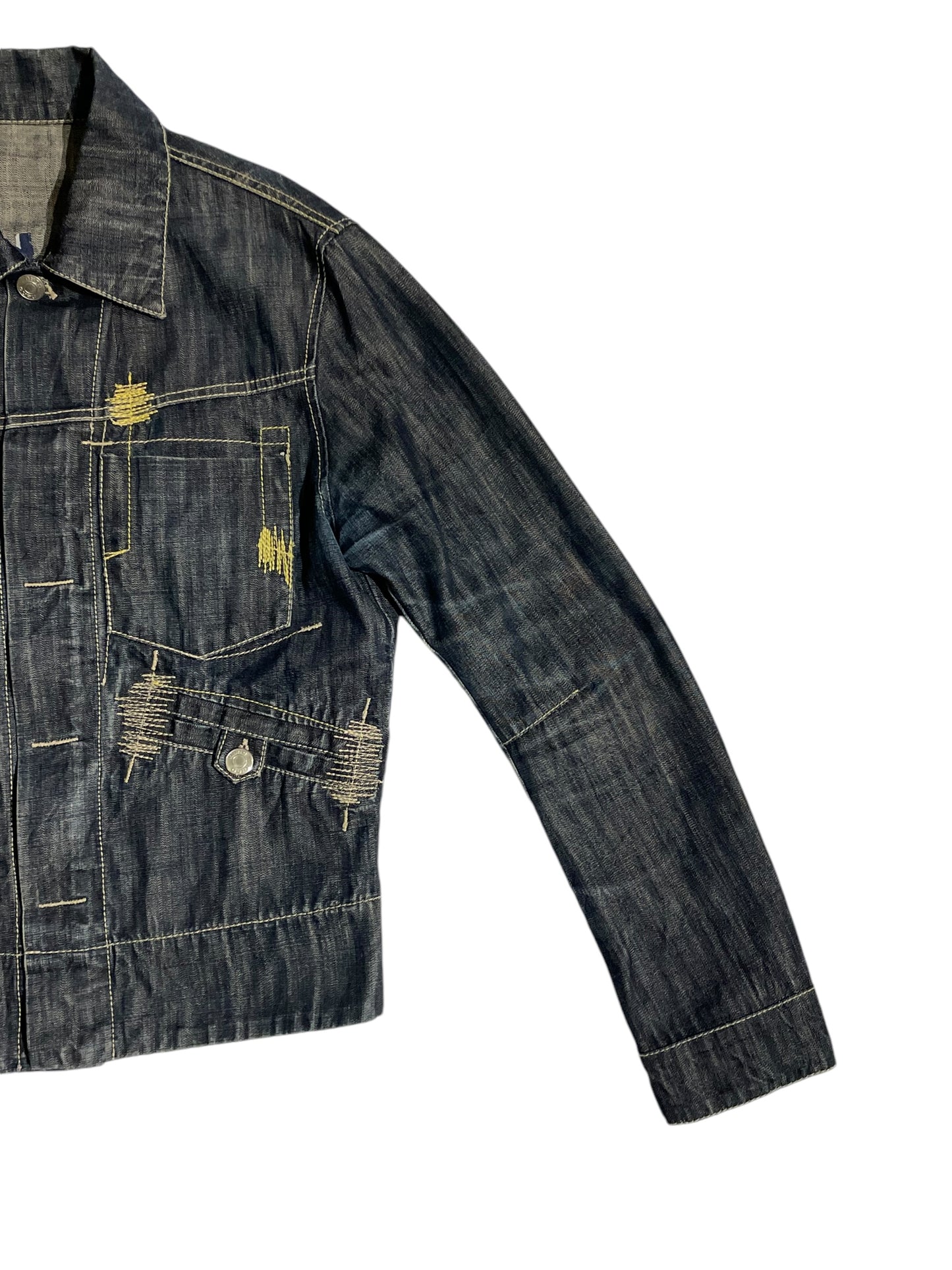 Guru LTD printed denim jacket