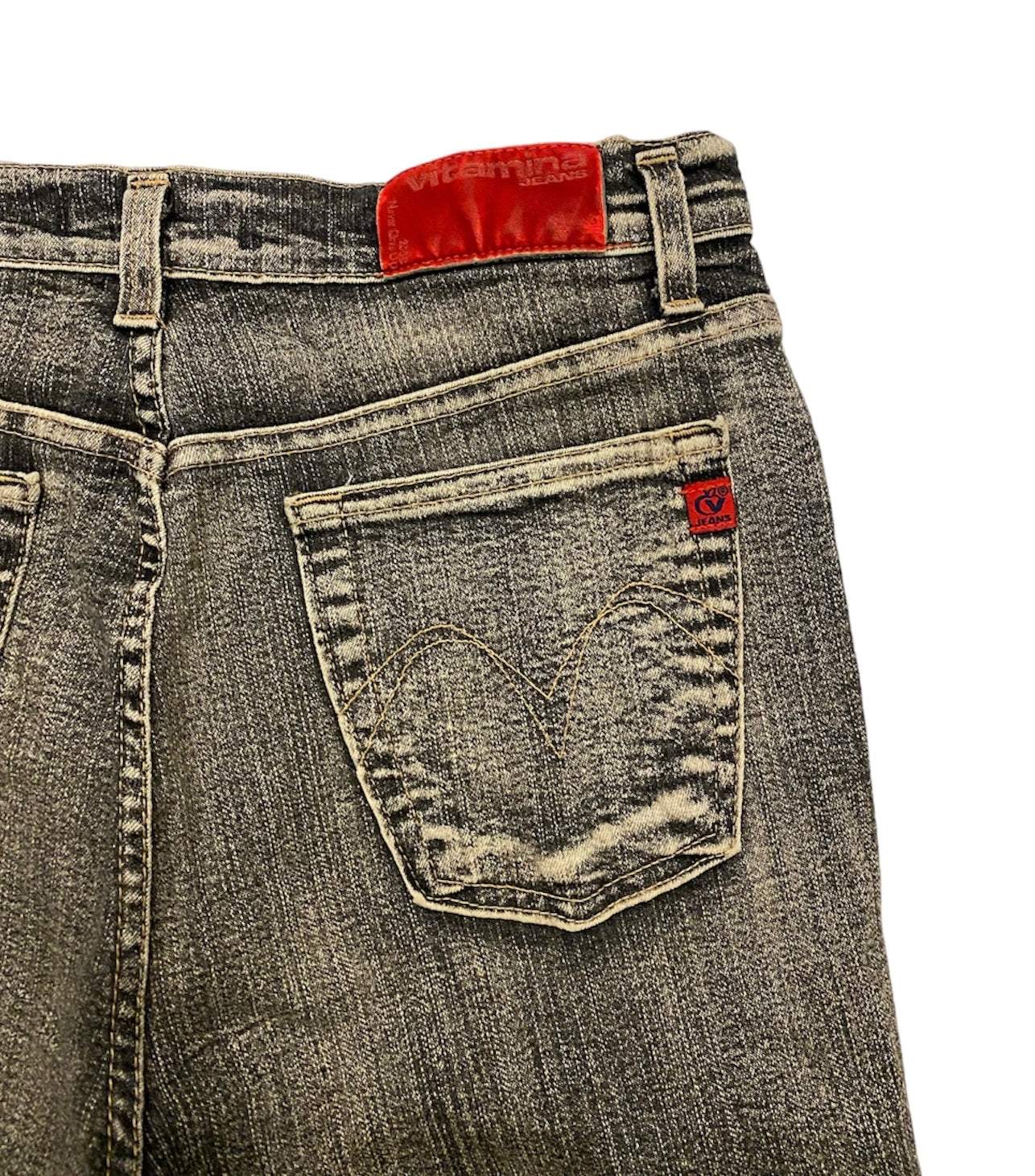 Vitamina washed denim jeans