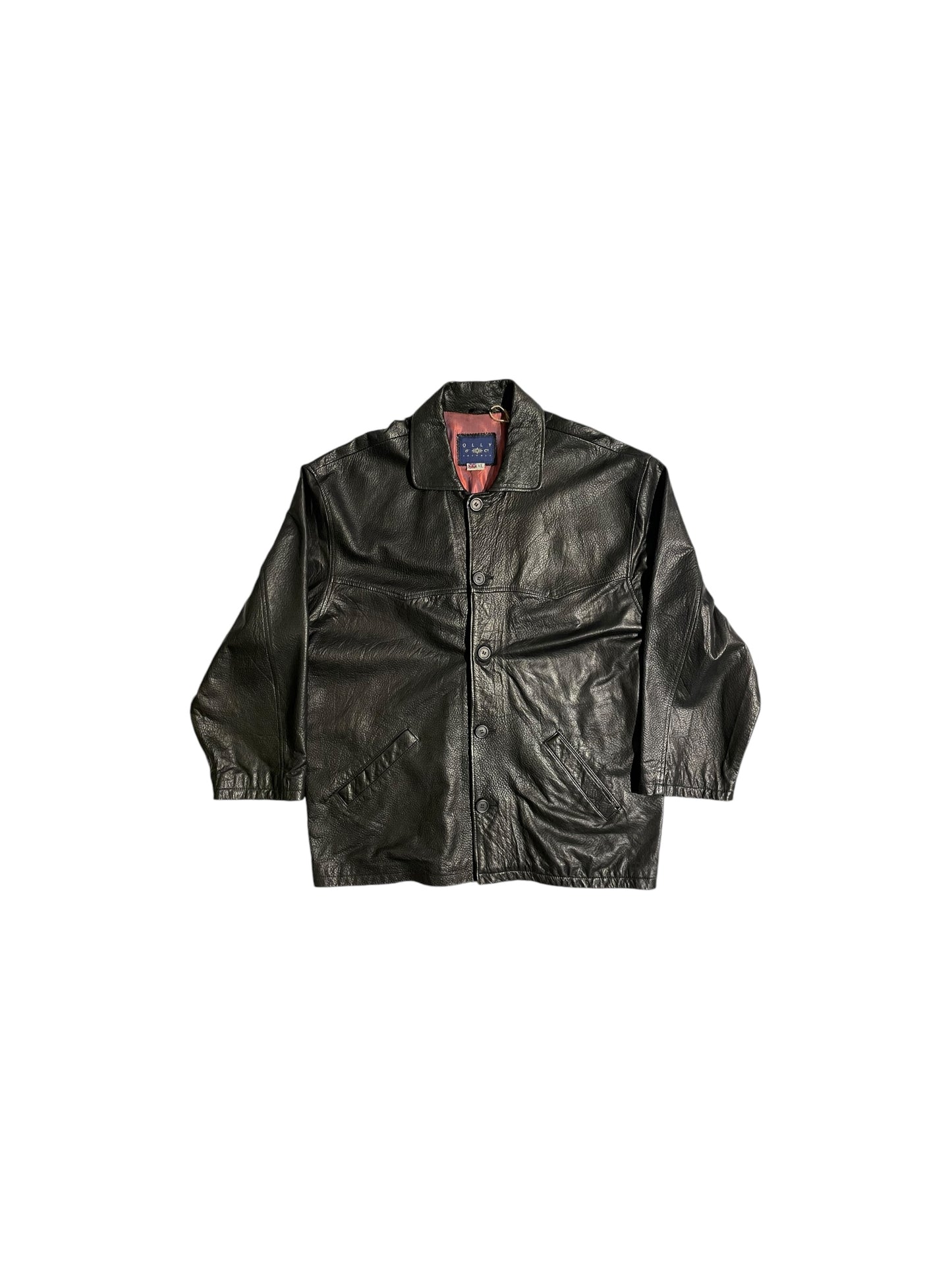 Olly casuals leather coat