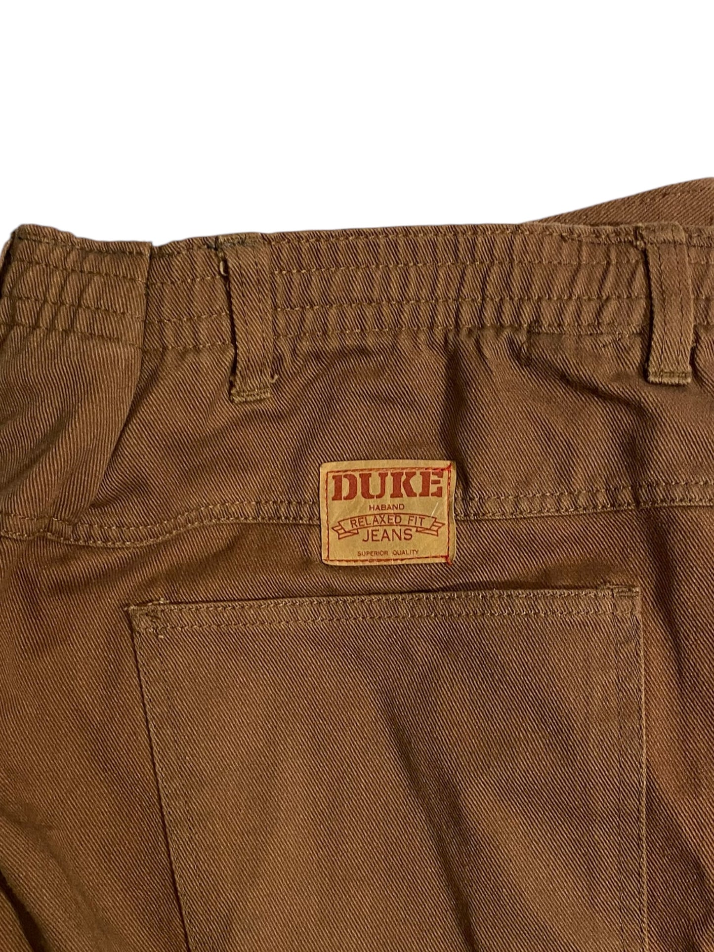 Duke brown baggy jeans