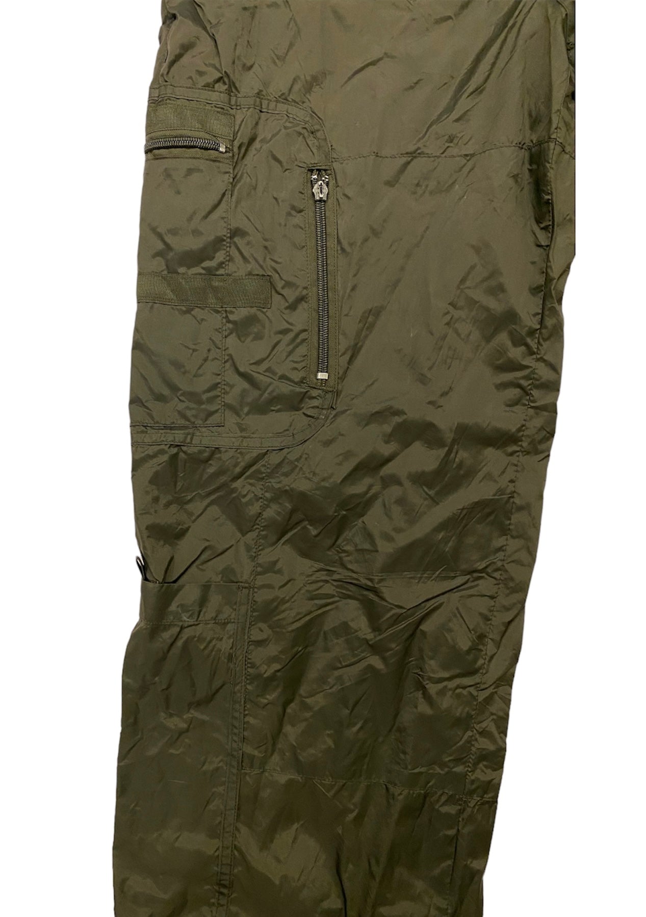 G.S.C utility parachute pants with multiple pockets