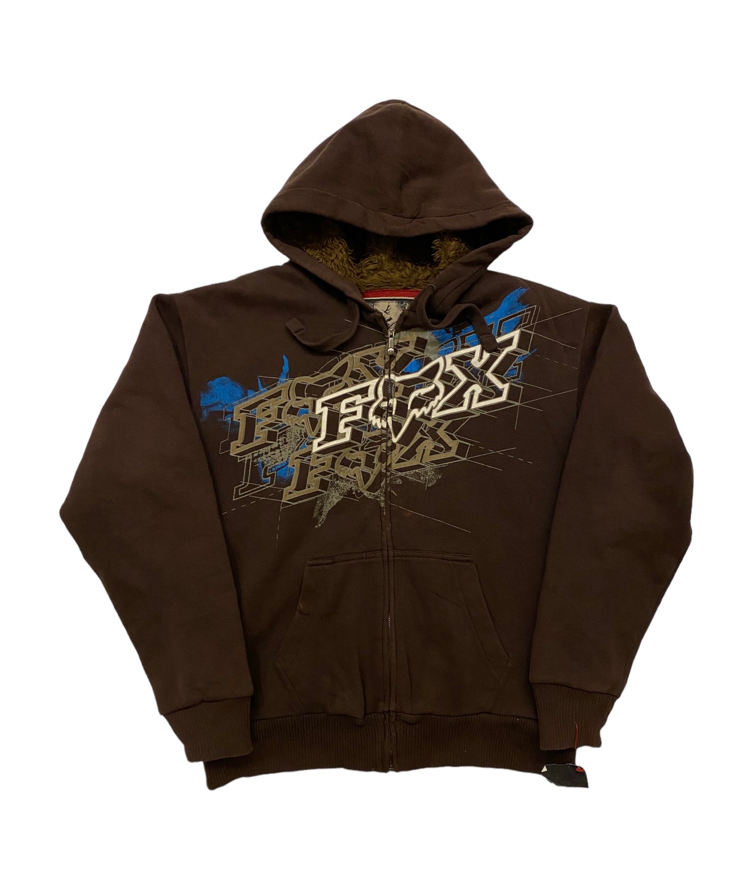 Sasquatch Hoody Y2K zip-up