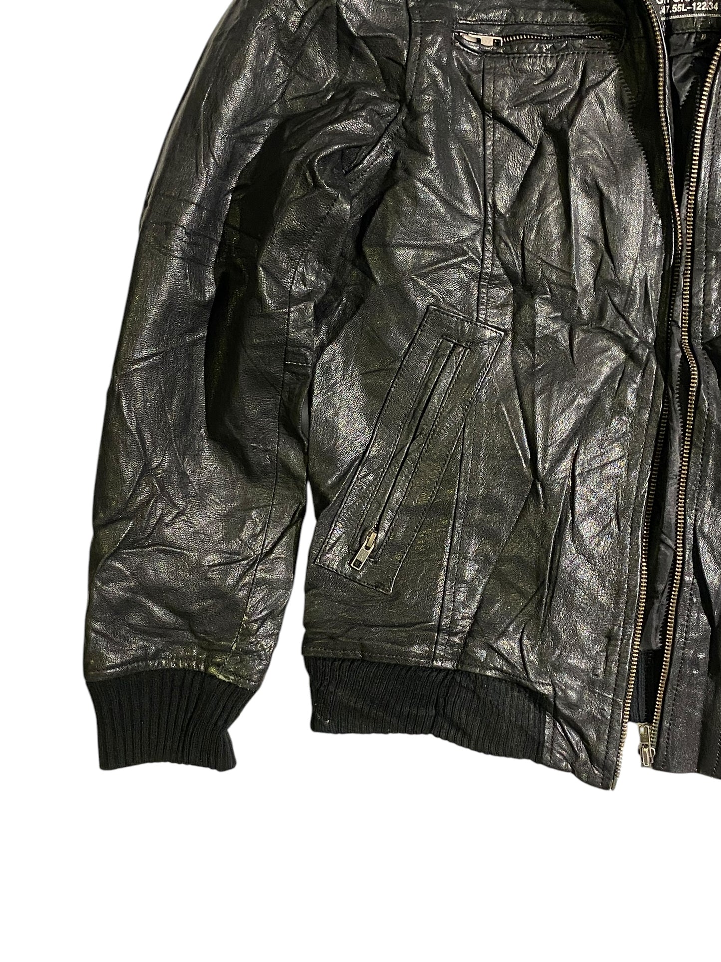 Jack & Jones vntg leather jacket