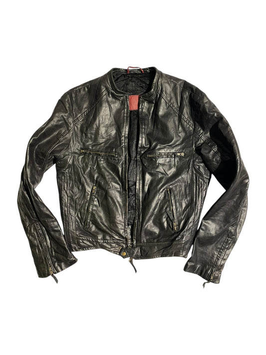 Estwest boxy fit leather jacket