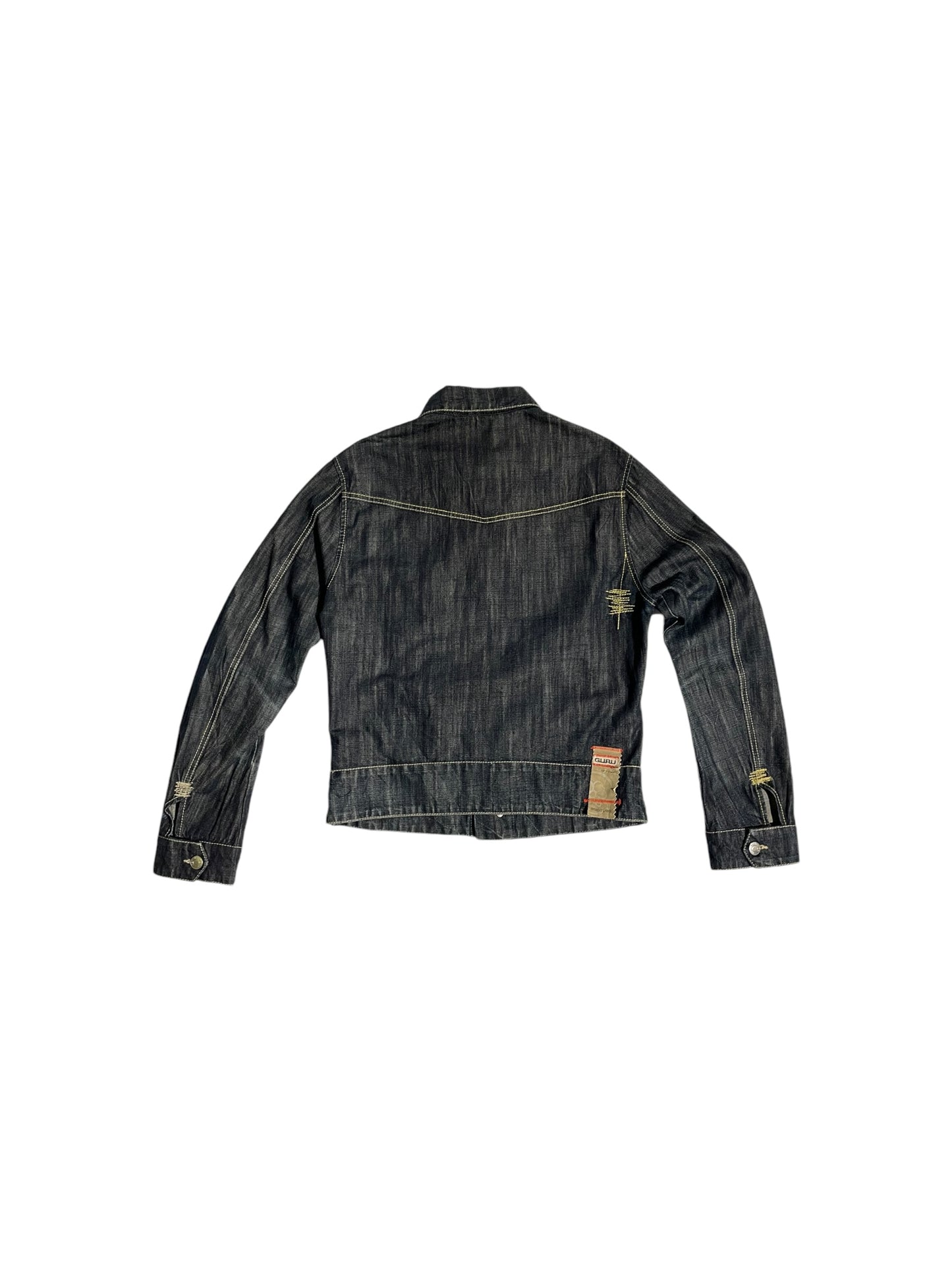 Guru LTD printed denim jacket