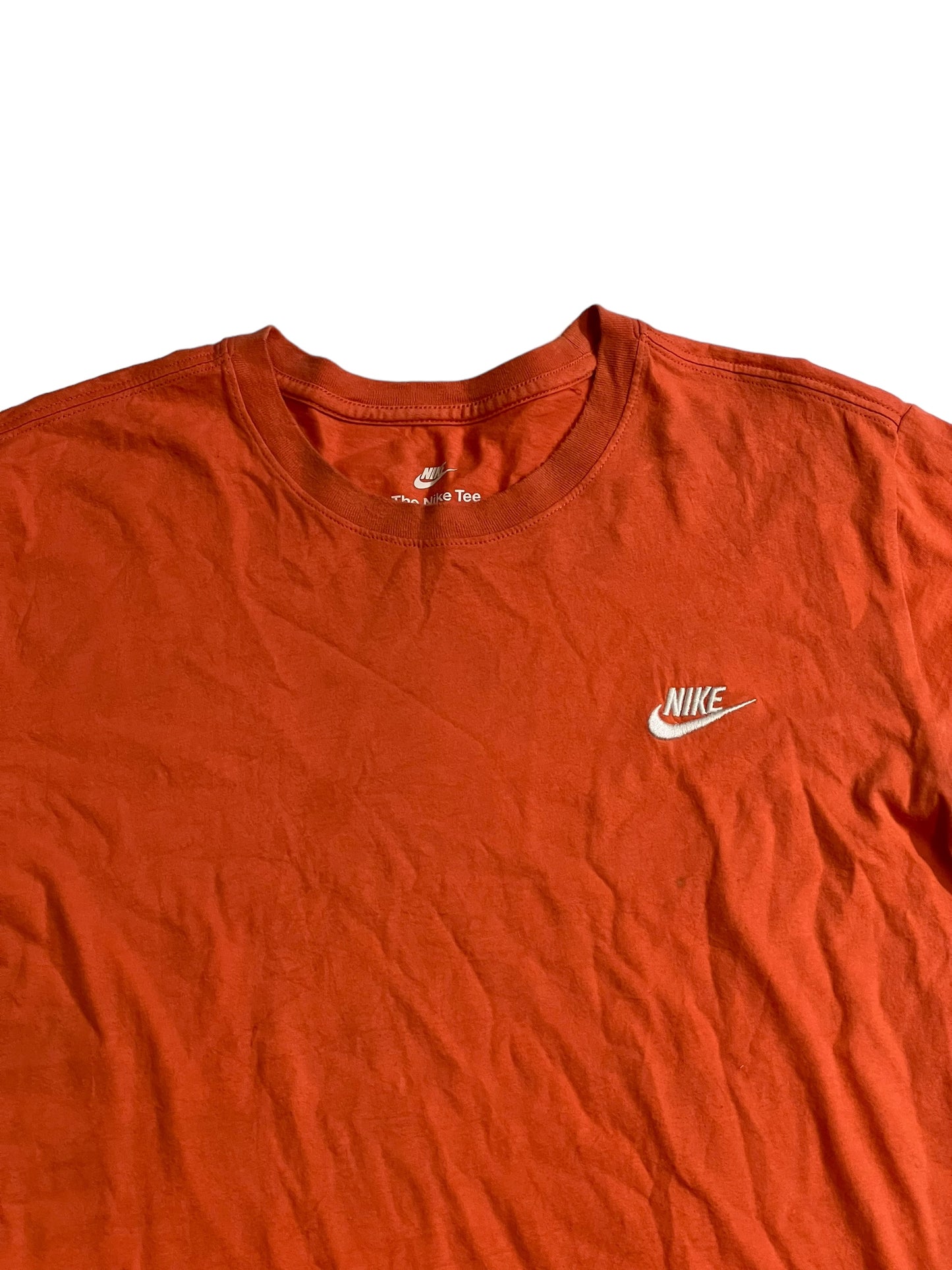 Nike embroidered swoosh tee