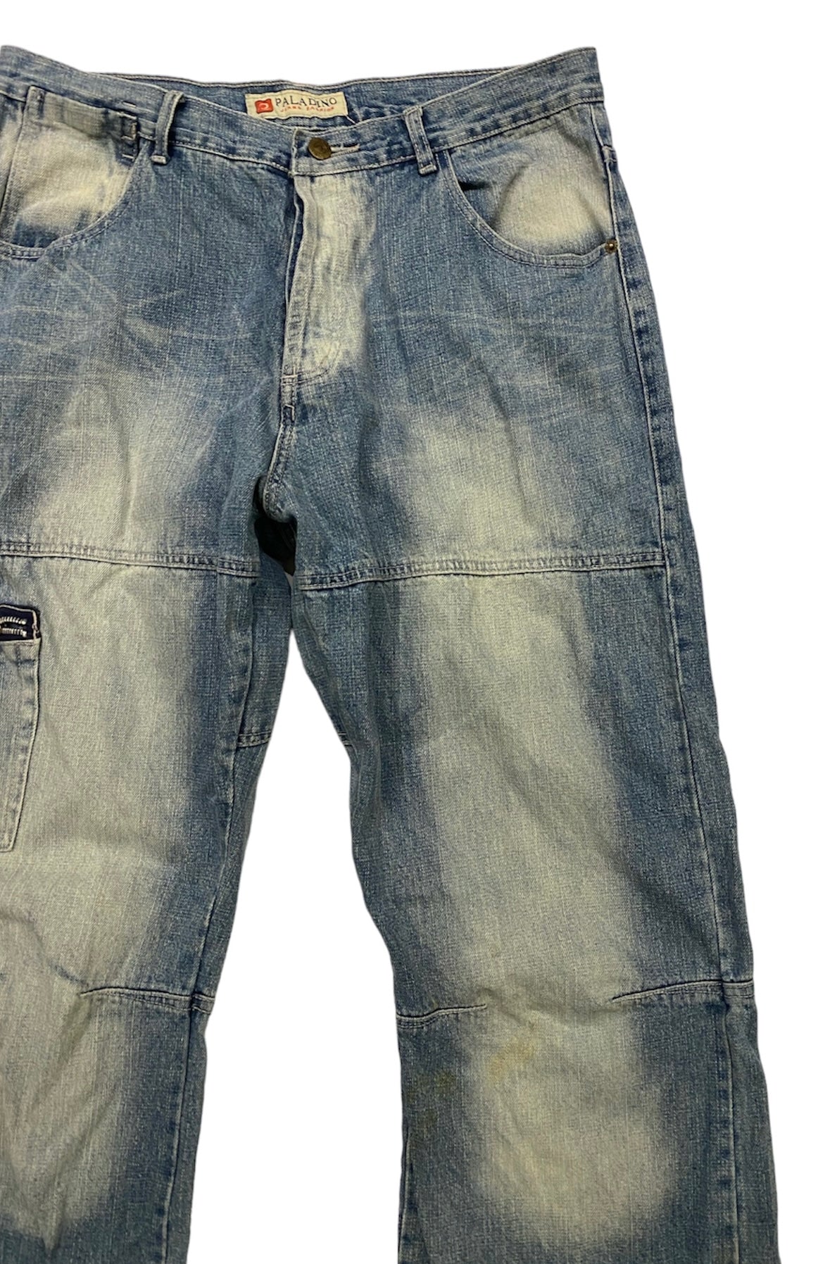 Paladino vintage jeans with side and knee pockets