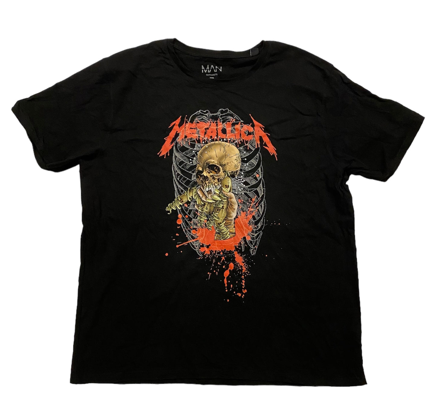 MAN x Metallica vintage tee