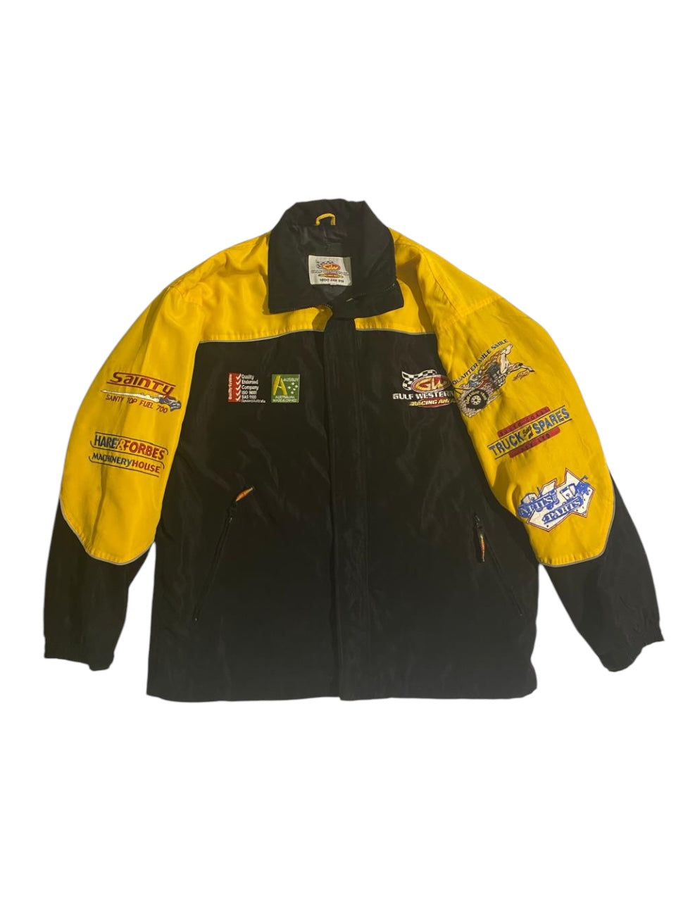 Gulf western oil racing jacket