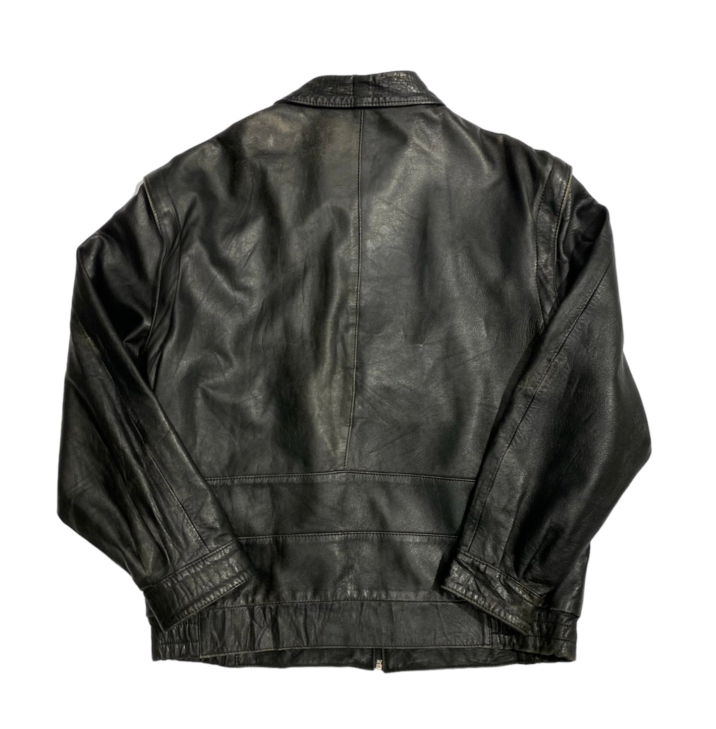 Vintage cut leather jacket