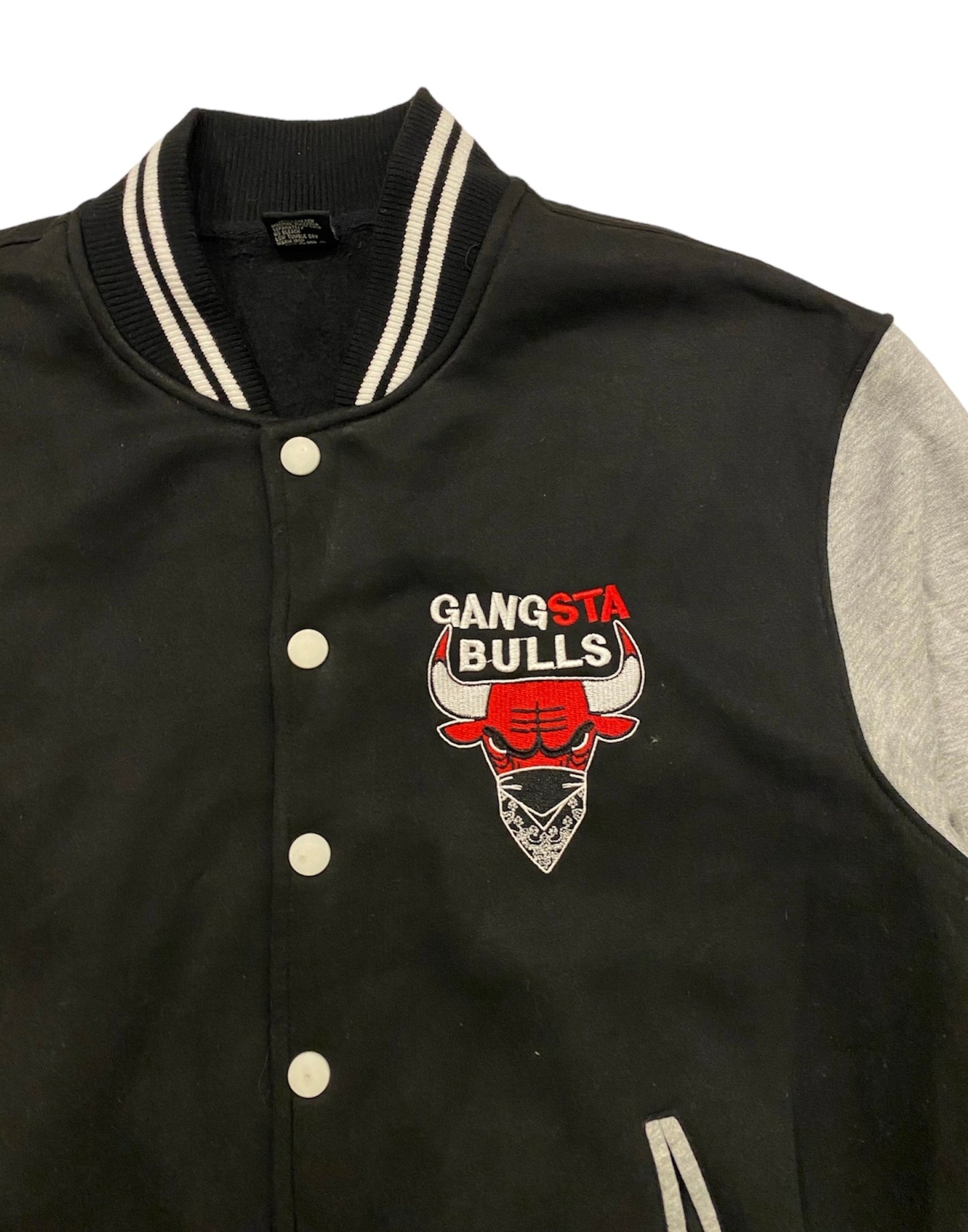 Chicago gangsta bulls varsity jacket