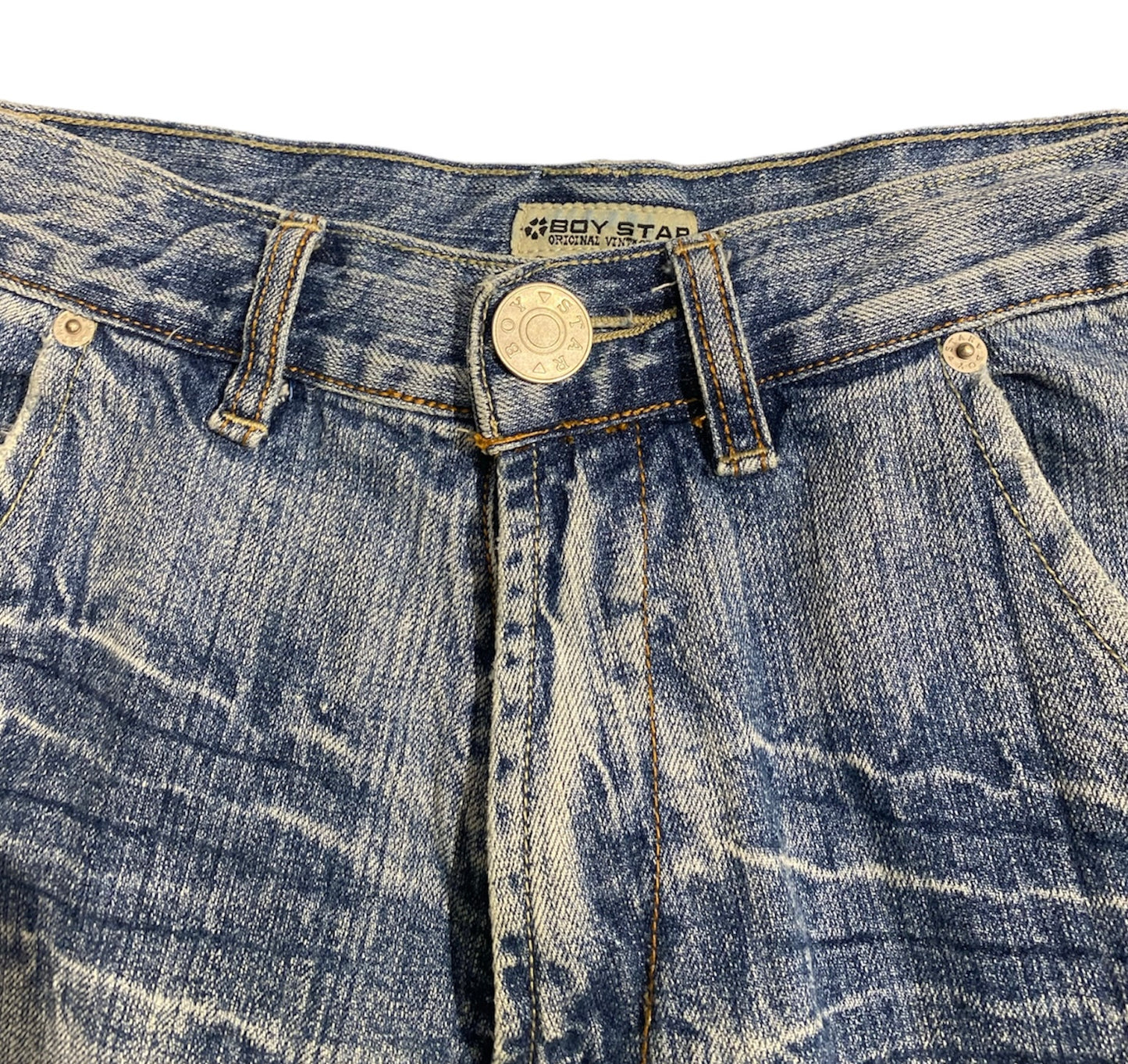 Boy star big button jeans