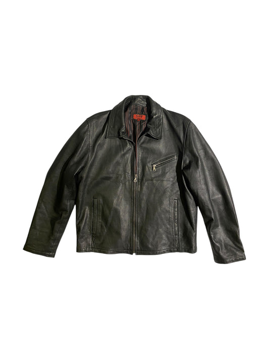 SPF leather jacket