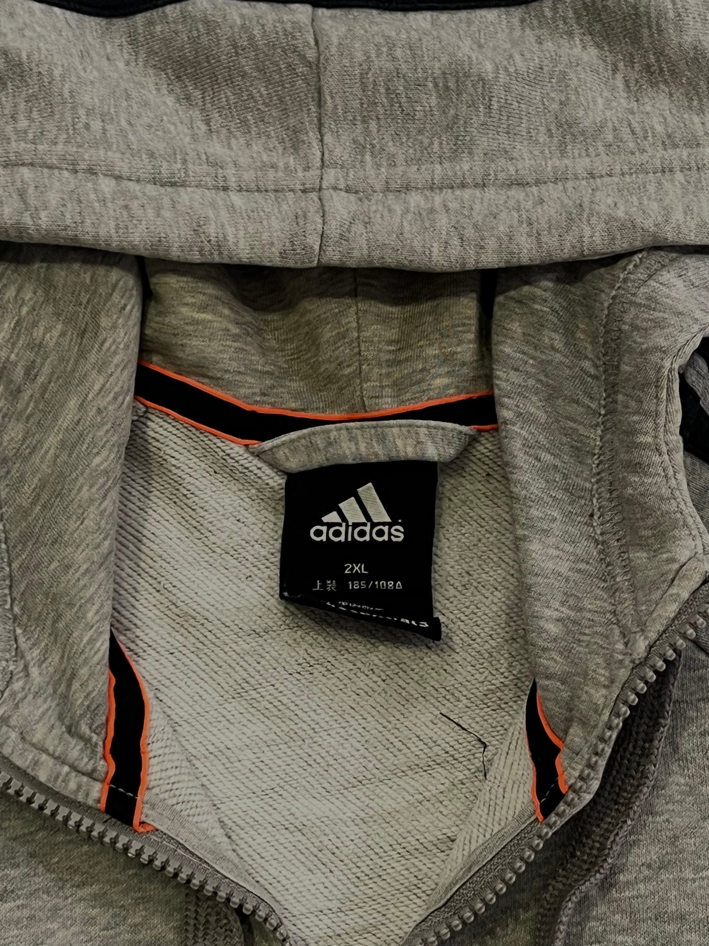 Adidas vintage zip up