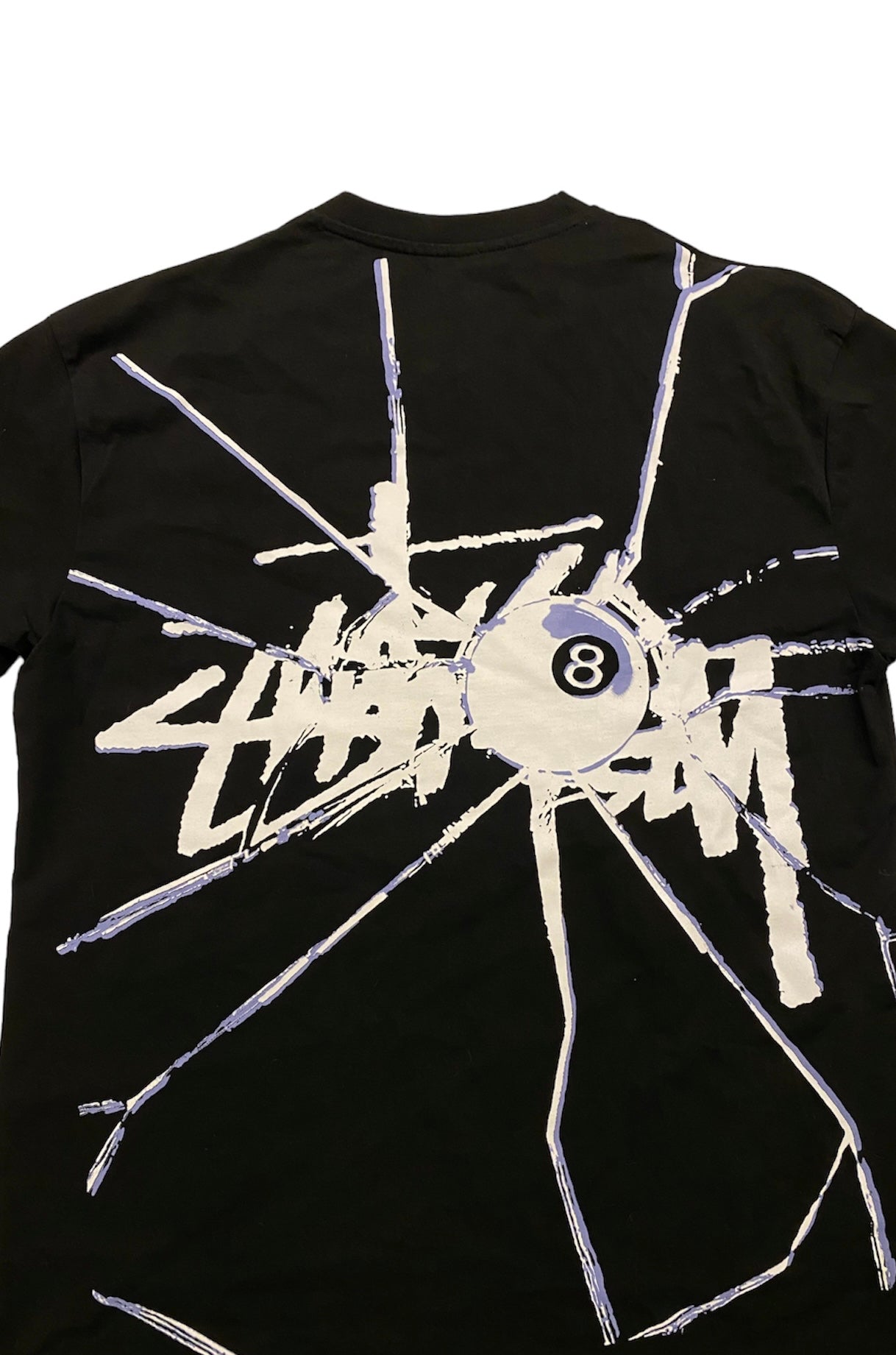 Stüssy shattered 8ball graphic tee