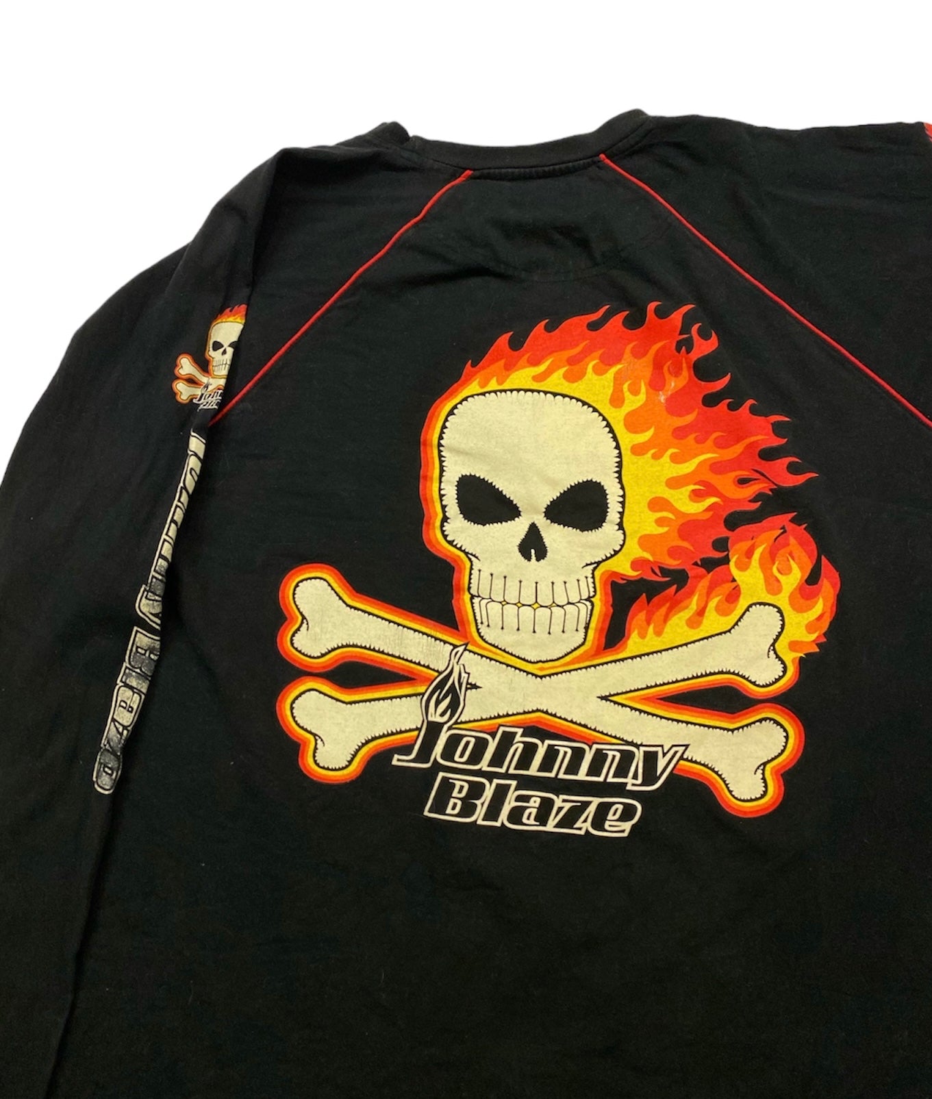 Johnny Blaze flames longsleeve