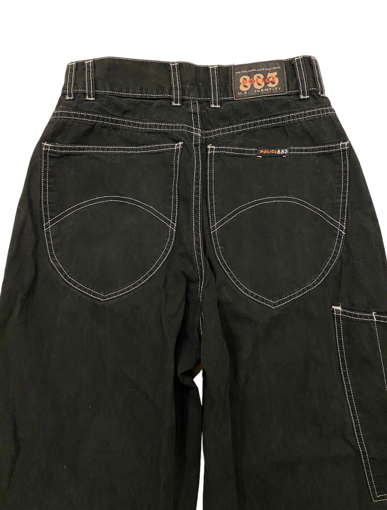 Police 883 black jeans