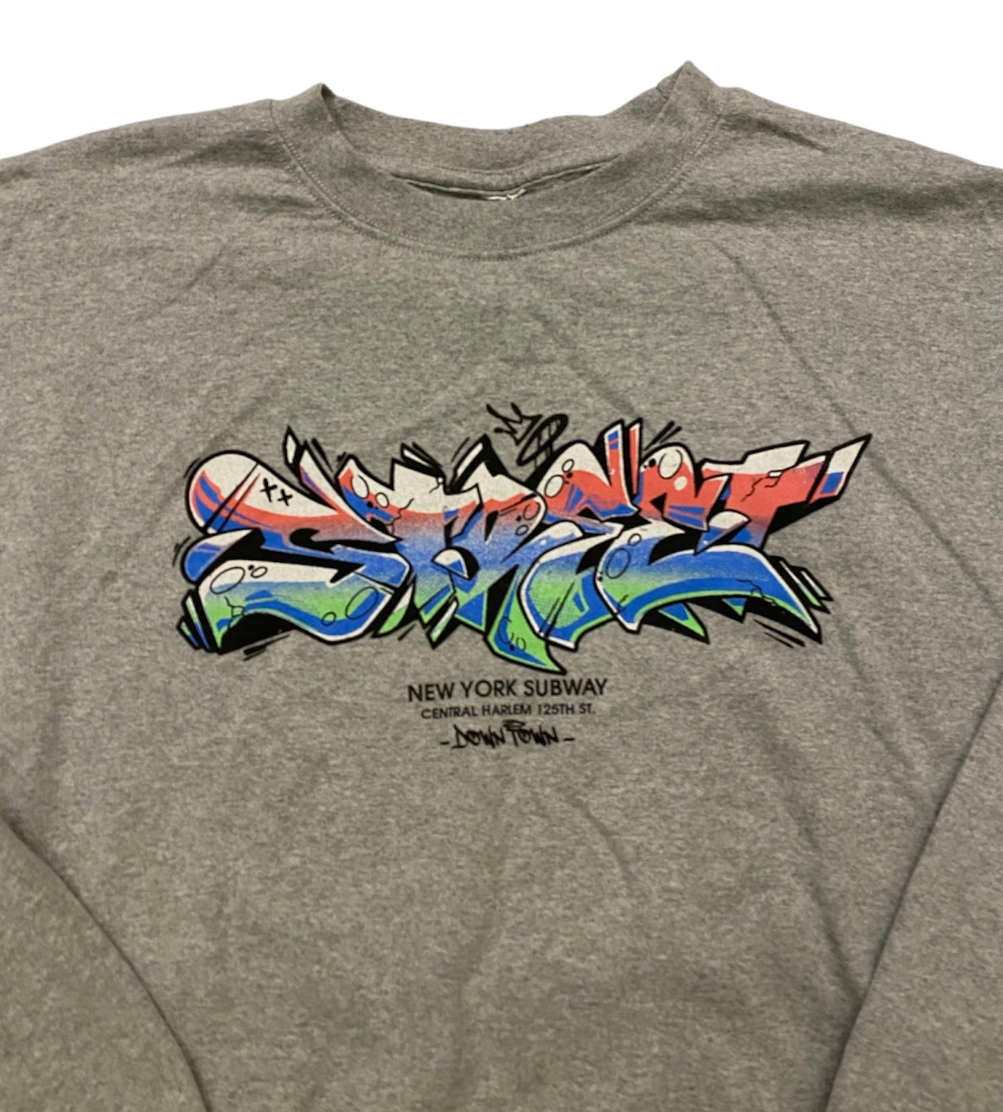 Street NYC graffiti crewneck