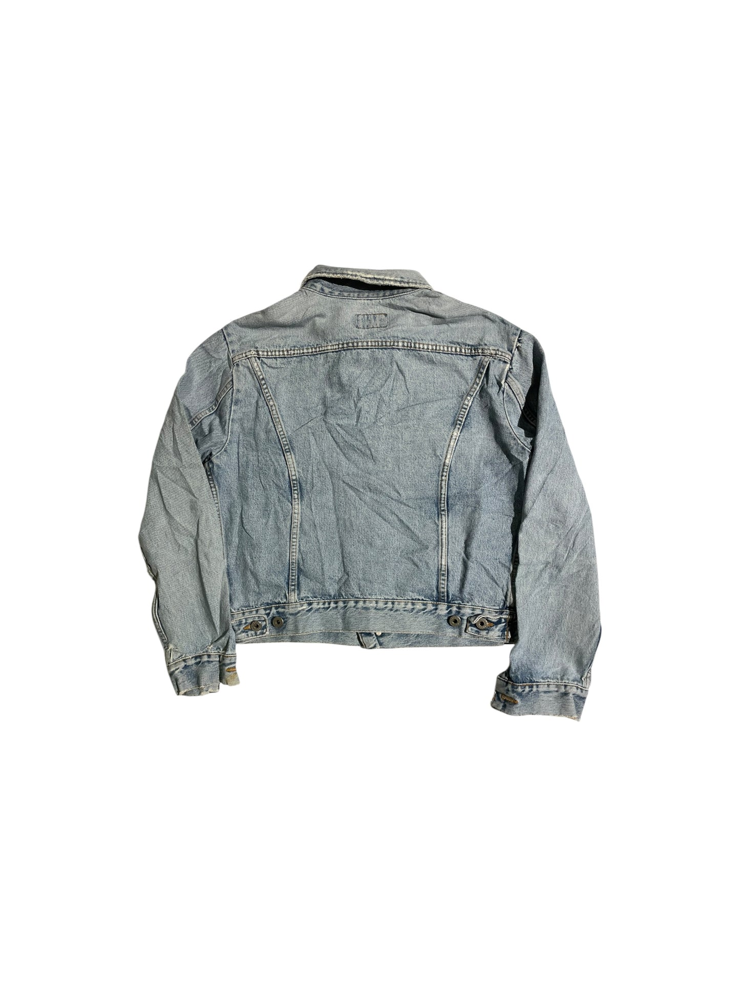 Energy cropped denim jacket