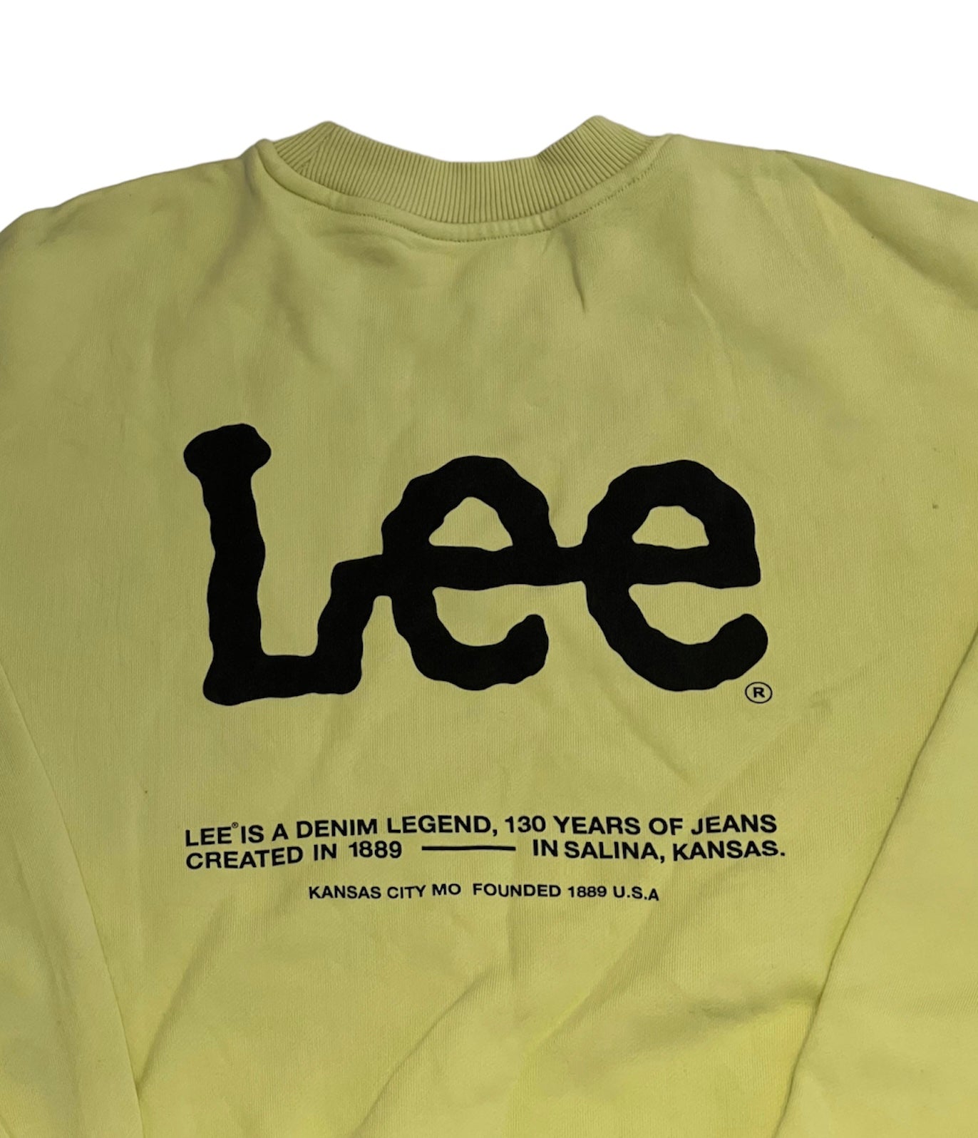 Lee x H&M vintage crewneck